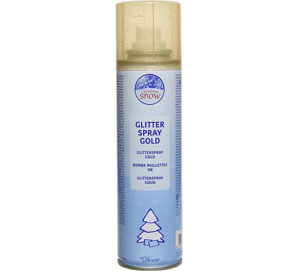 Kaemingk Weihnachtsfigur Kaemingk Glitterspray Gold 100 ml | Dekofiguren