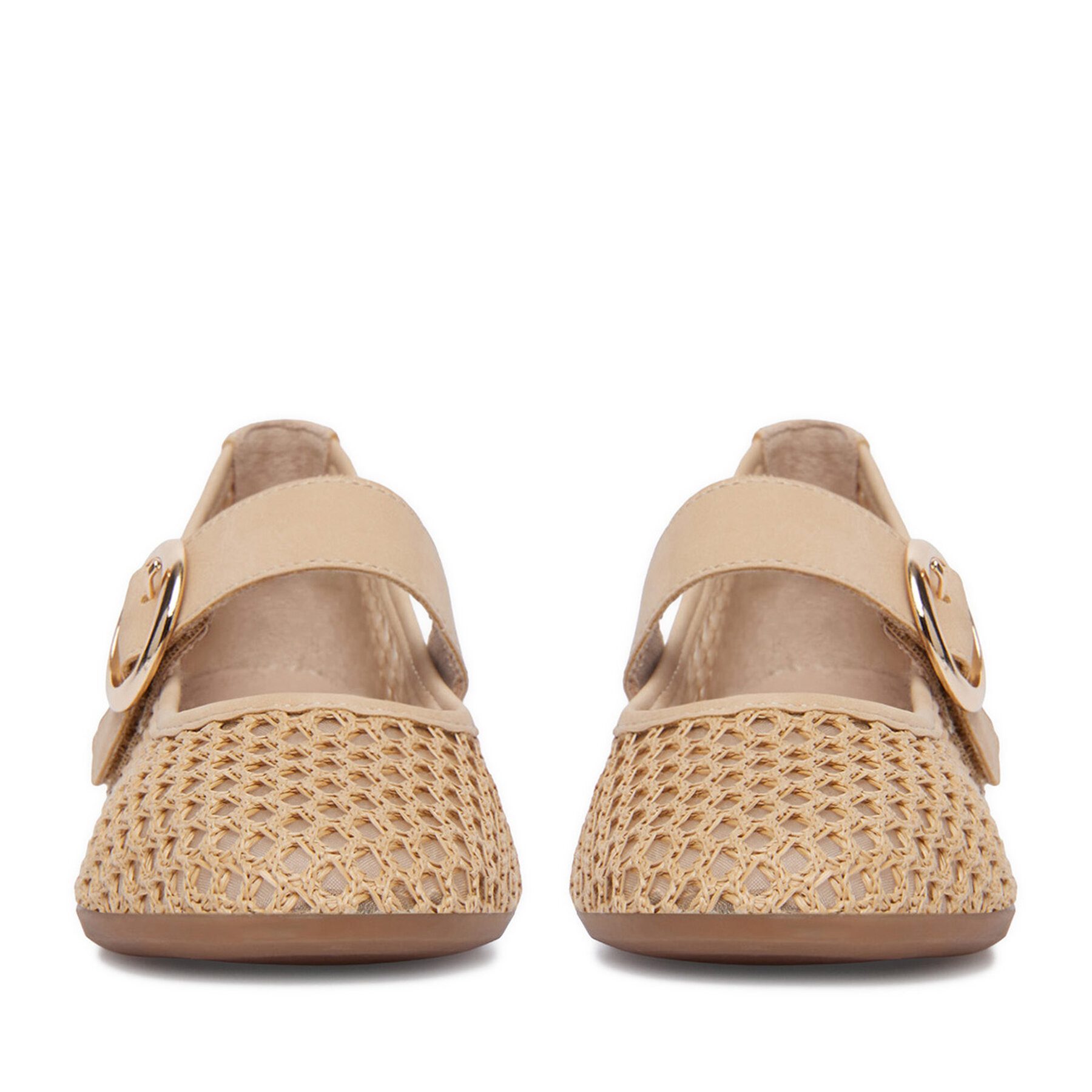 Remonte Remonte Damen-Ballerinas Beige Ballerina