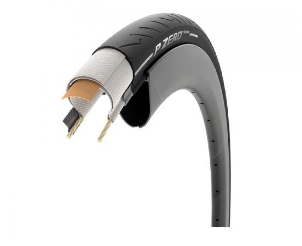 Pirelli Fahrradreifen Pirelli Reifen P ZEero Road 28x0.95 Zoll 24-622 schwarz faltbar