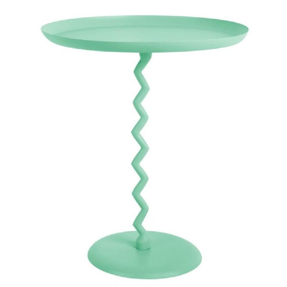 Leitmotiv Beistelltisch Beistelltisch Zig Zag Turquoise Blue (52cm)