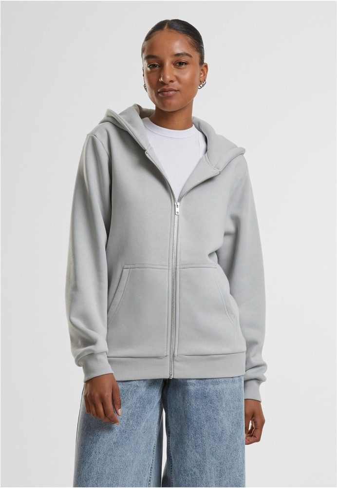 URBAN CLASSICS Hoodie Ladies Fluffy Zip Hoody