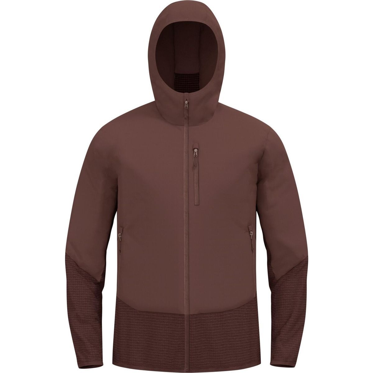 Odlo Steppjacke The Ascent Wool Insulated Hybrid Jacket Die perfekte Kombination aus Wärme, Atmungsaktivität und