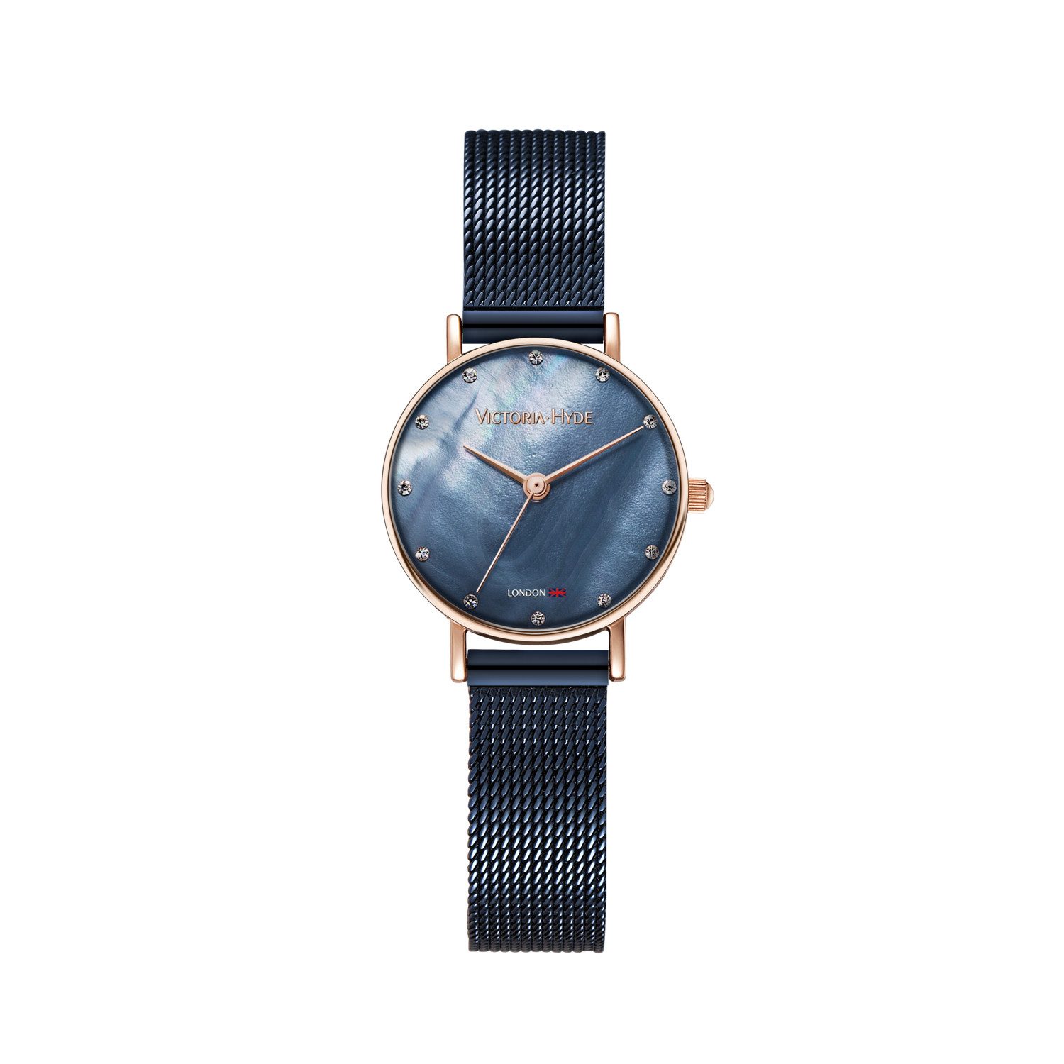 Victoria Hyde Quarzuhr Victoria Hyde Loughton Pearl Damen Basic Mesh-Armban günstig online kaufen