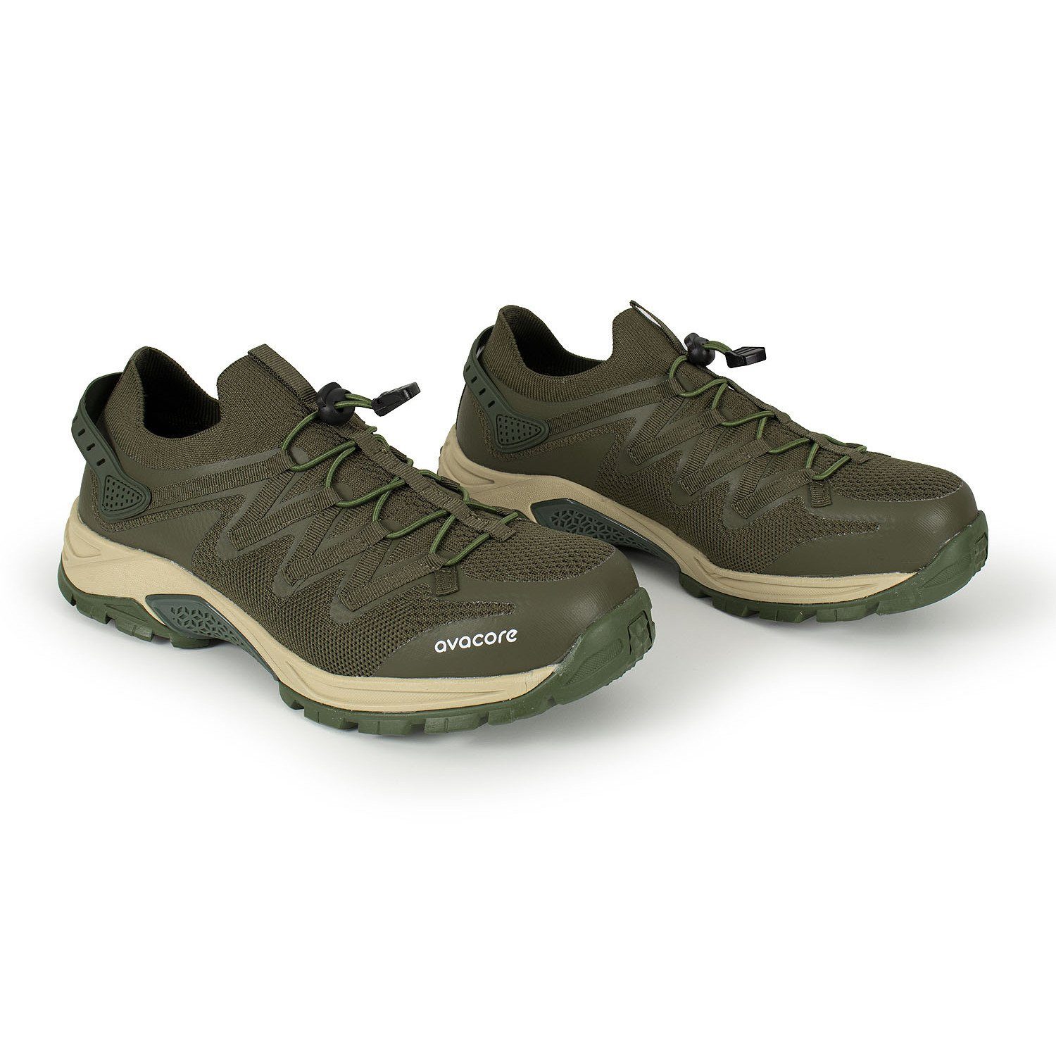 Avacore MILTREKK Arbeitsschuh Arbeitsschuhe khaki SLIPIN-Schuhe
