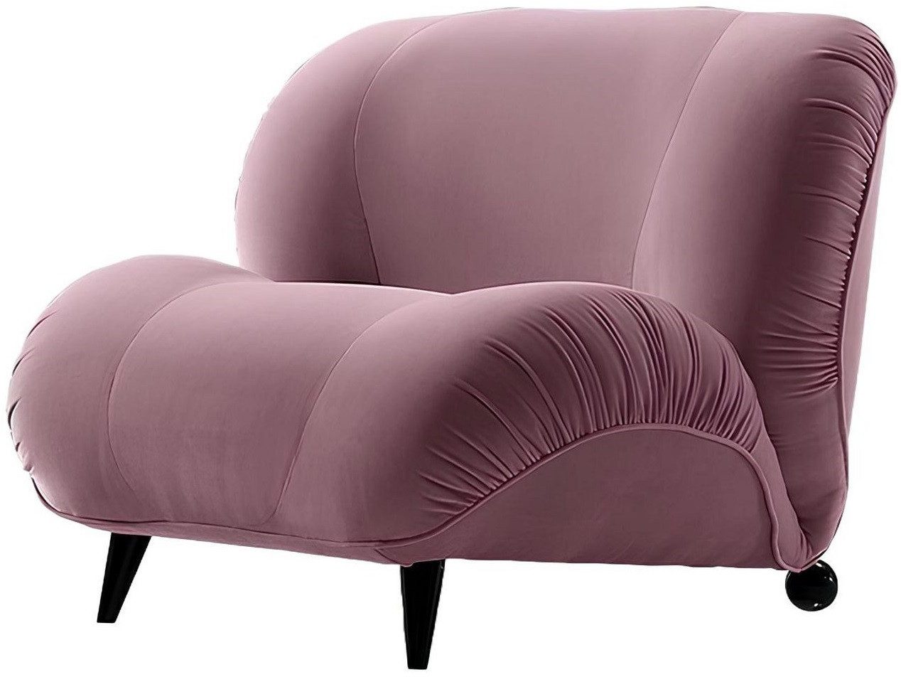 Xlmoebel Loungesessel Luxuriöser Einzelsessel aus Stoff für das Wohnzimmer - Einzelsitzer (Sessel), Hergestellt in Europa