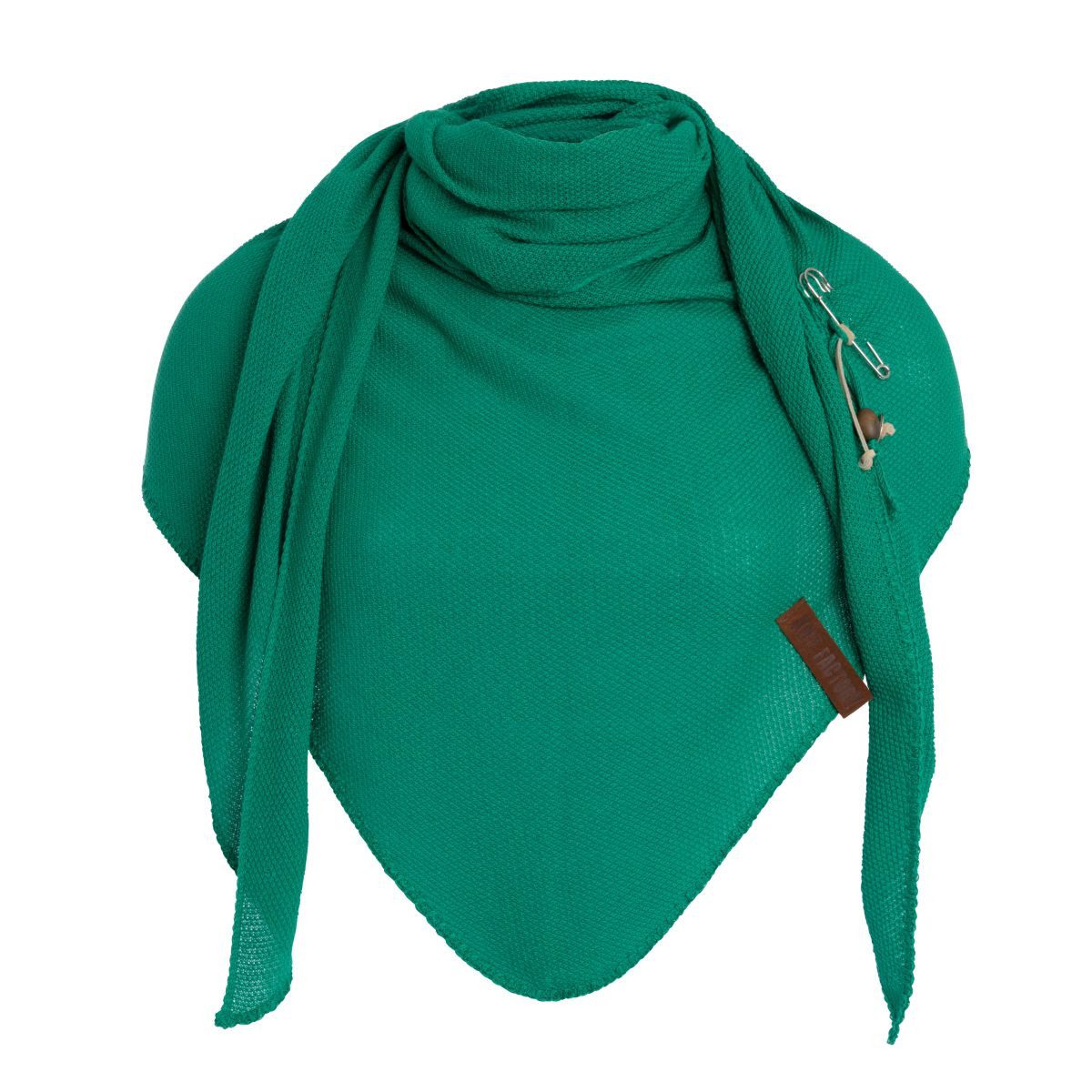 Strickschal Lola Dreieckstuch Bright Green