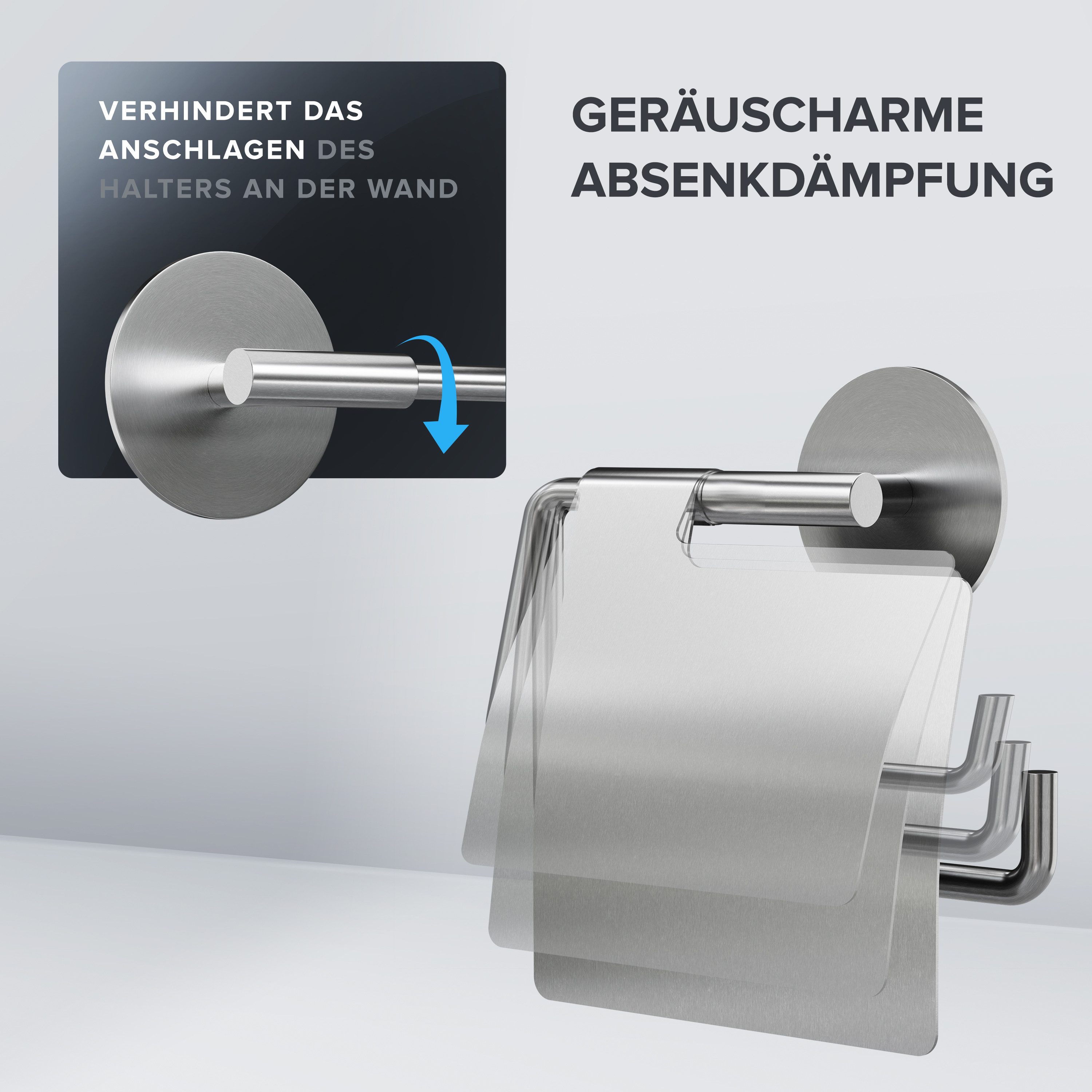 ovimar Toilettenpapierhalter Hanstholm (1-St), aus Edelstahl günstig online kaufen