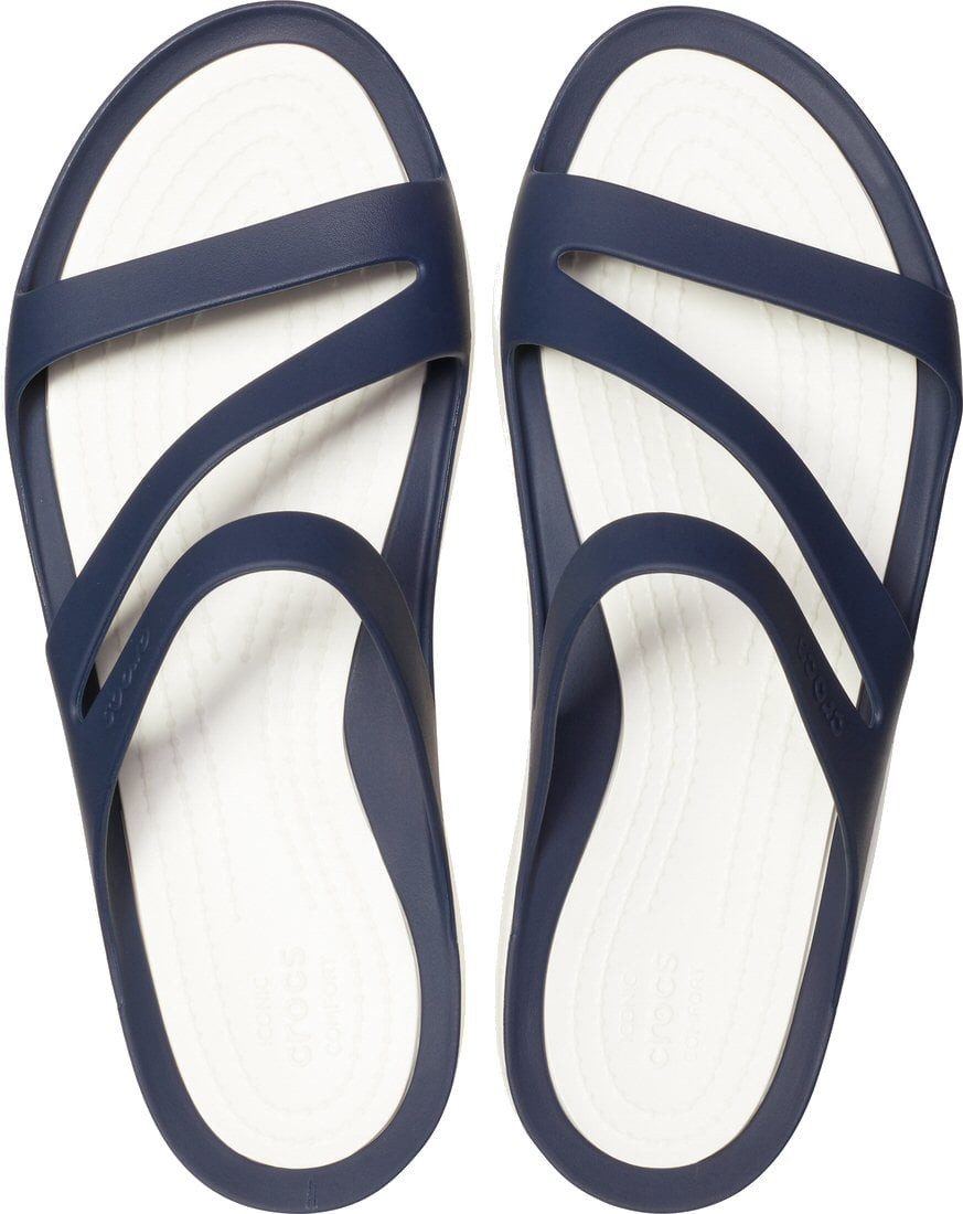 Crocs Sandale Swiftwater navyblau/weiss Damen - 1 Paar Badeschuh günstig online kaufen