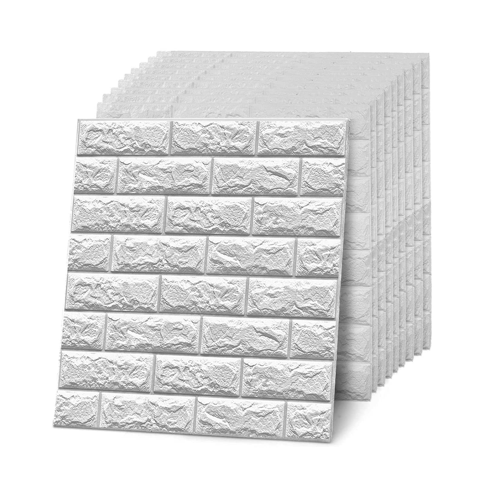 Youyijia Wandsticker 3D Wandpaneele Selbstklebend Steintapete Wandaufkleber (1 St)