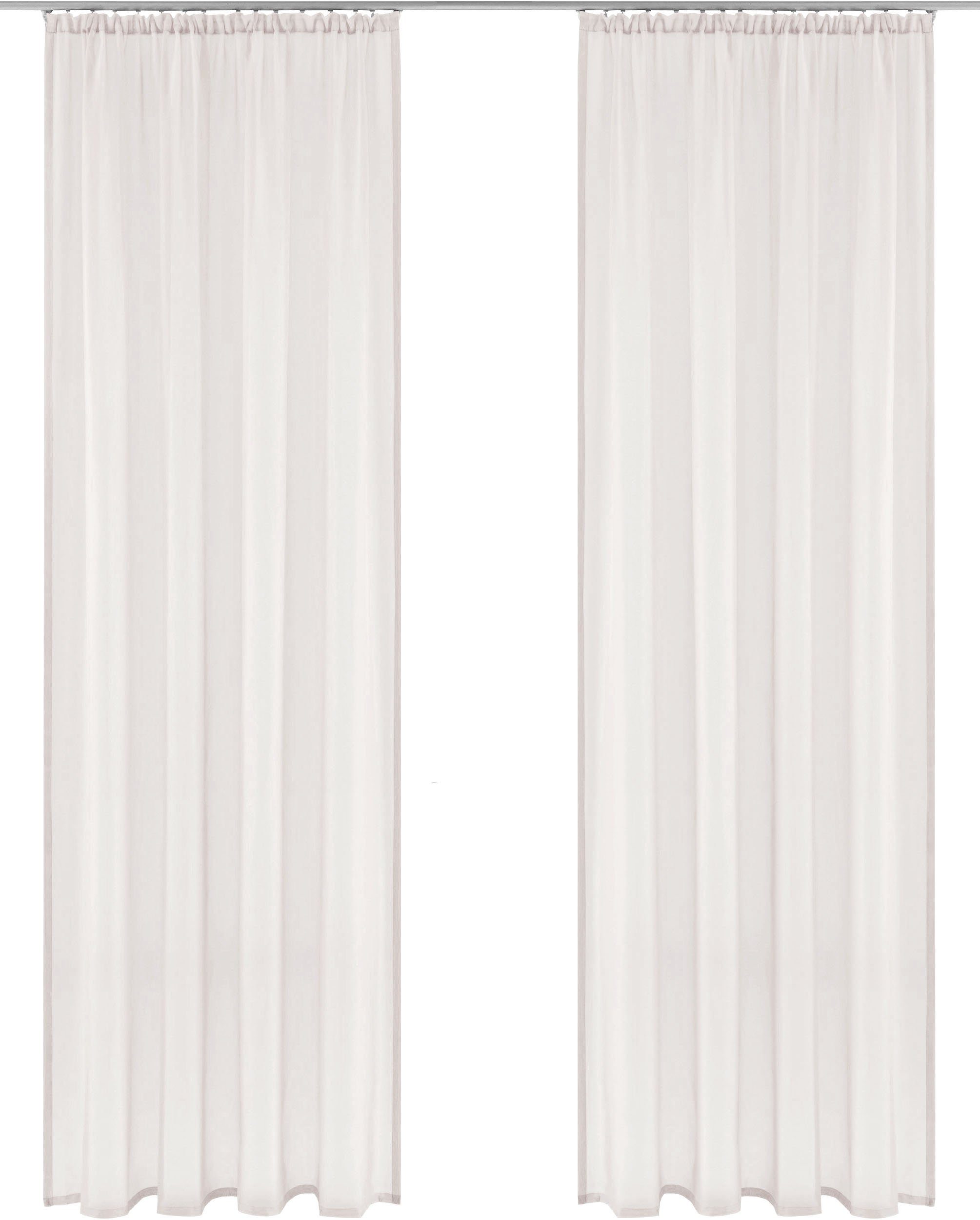 my home Gardine XANA mit Ösen, Kräuselband oder Schlaufen (1 St), Kräuselba günstig online kaufen