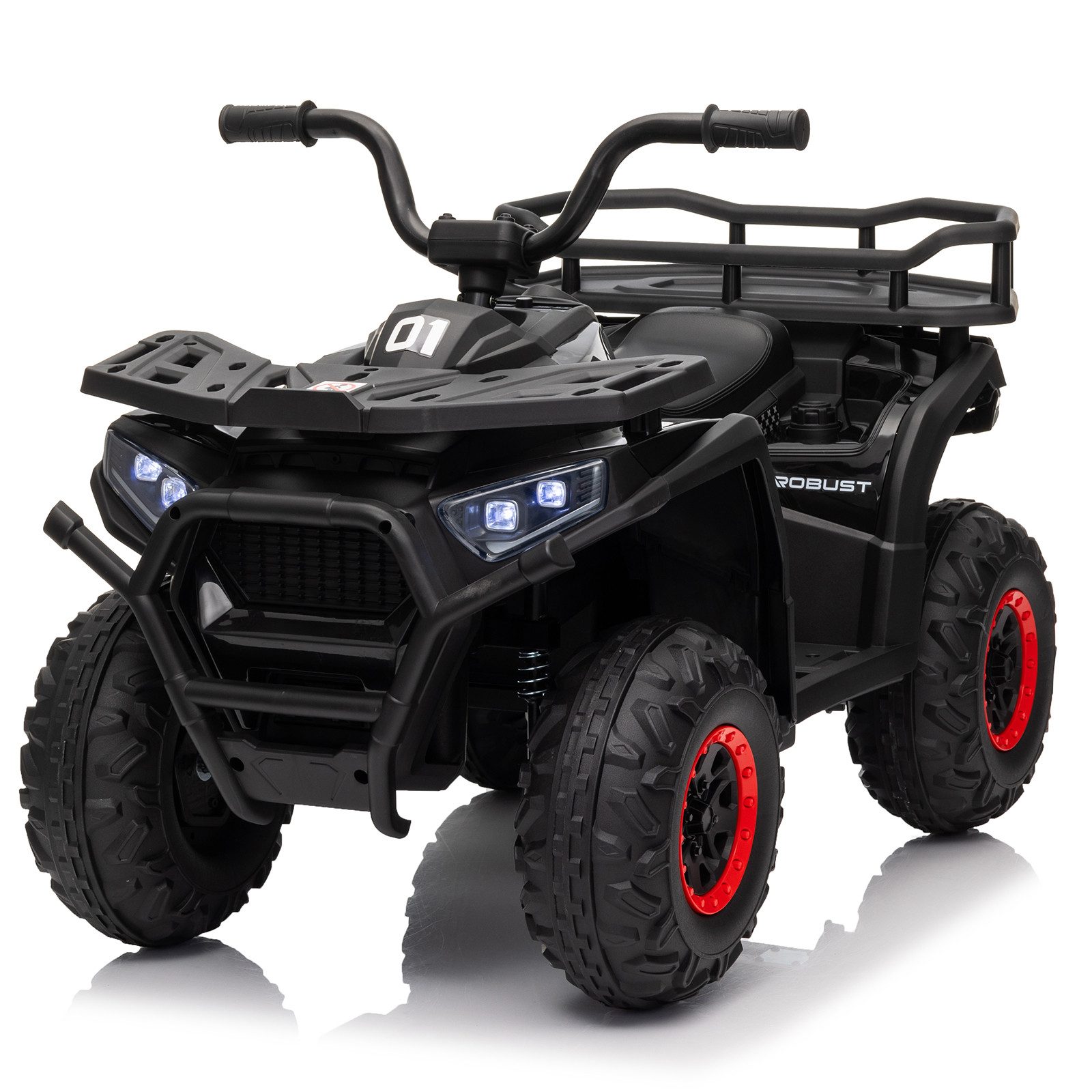 LALAHO Elektro-Kinderquad Kinder Quad Elektro 24V 7/4,5Ah 25/75W ATV, für Kinder 3-6 Jahre, Belastbarkeit 30 kg