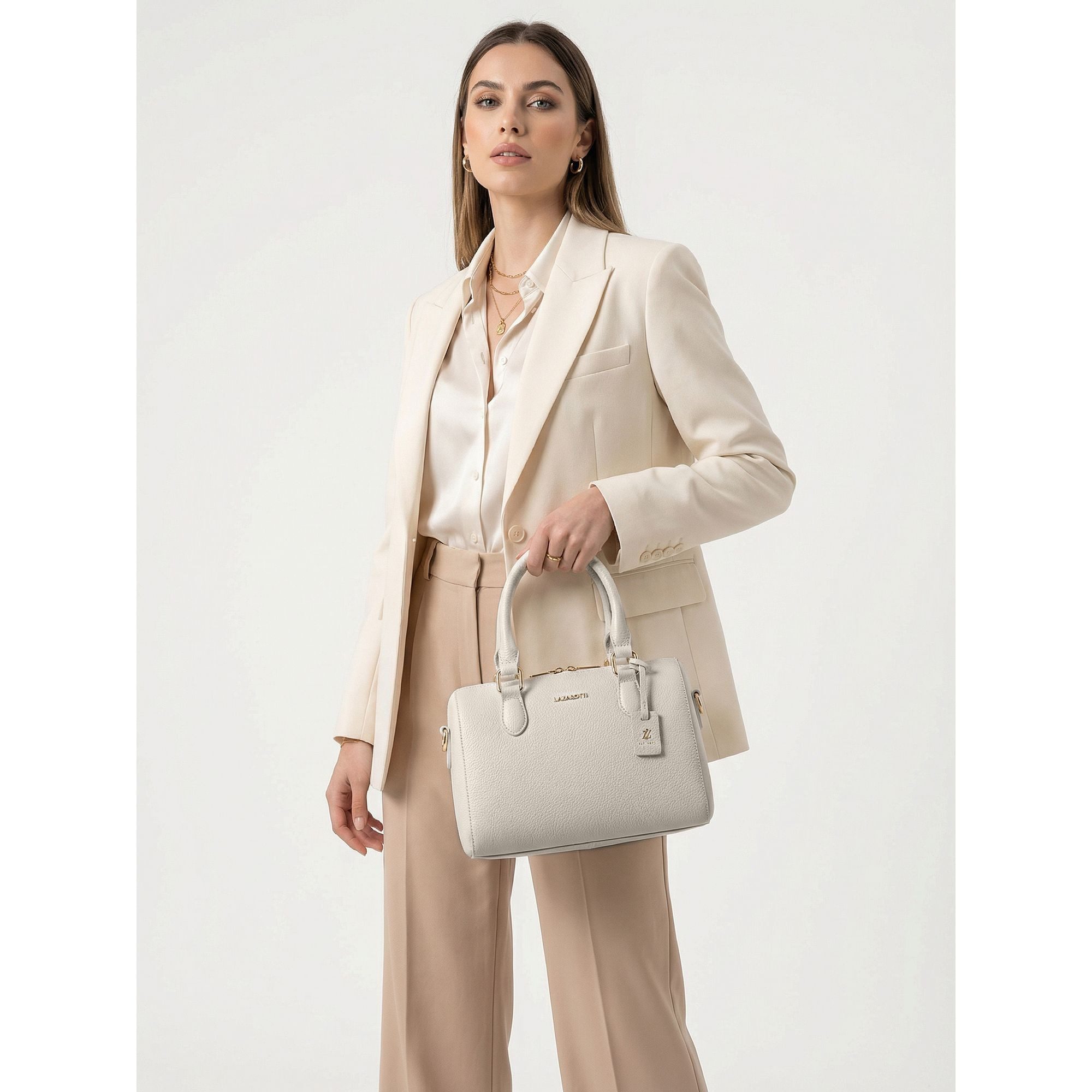 Lazarotti Henkeltasche Bologna Leather, Leder