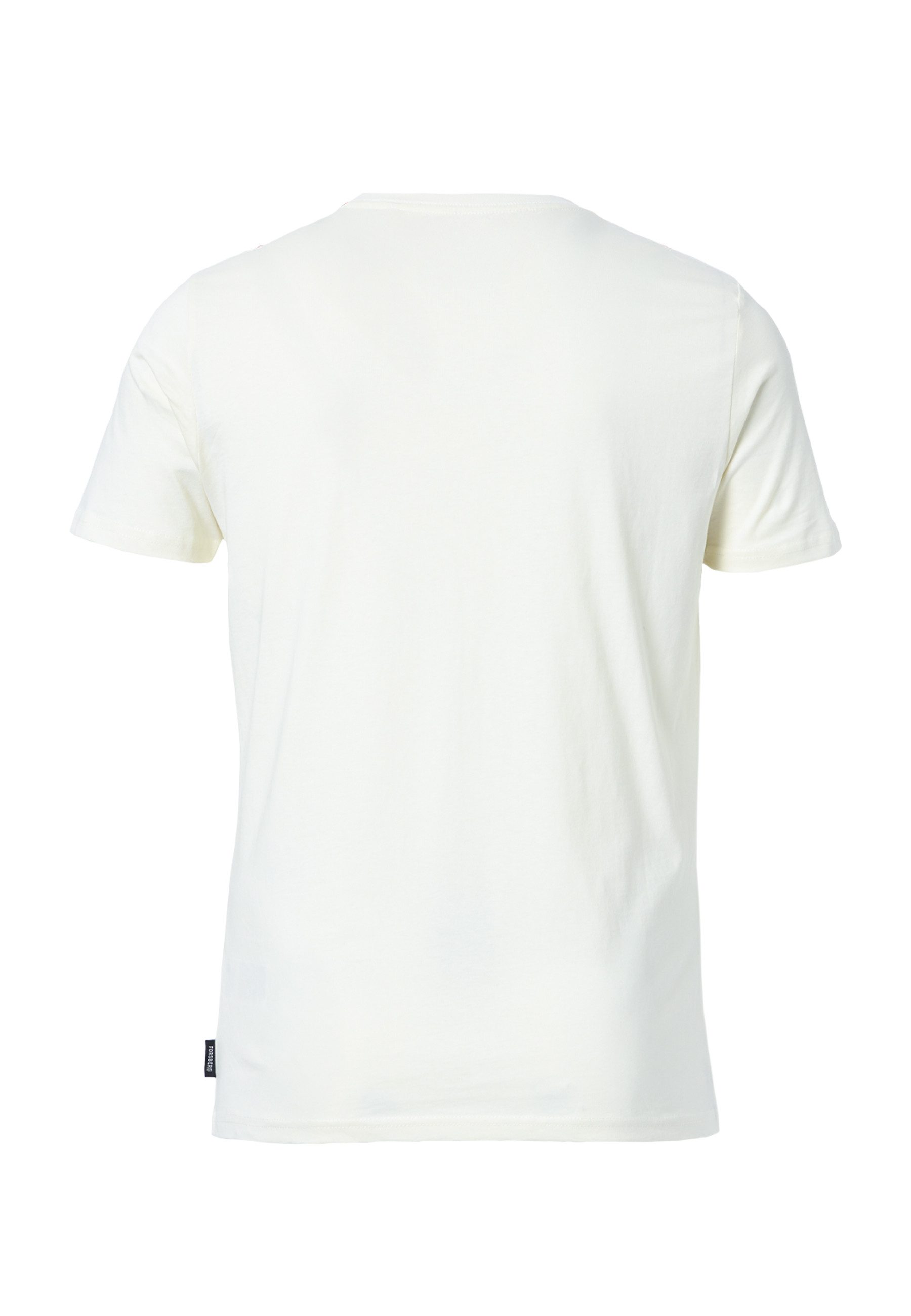 FORSBERG T-Shirt mit schwarzem Anaglyph-Logo günstig online kaufen