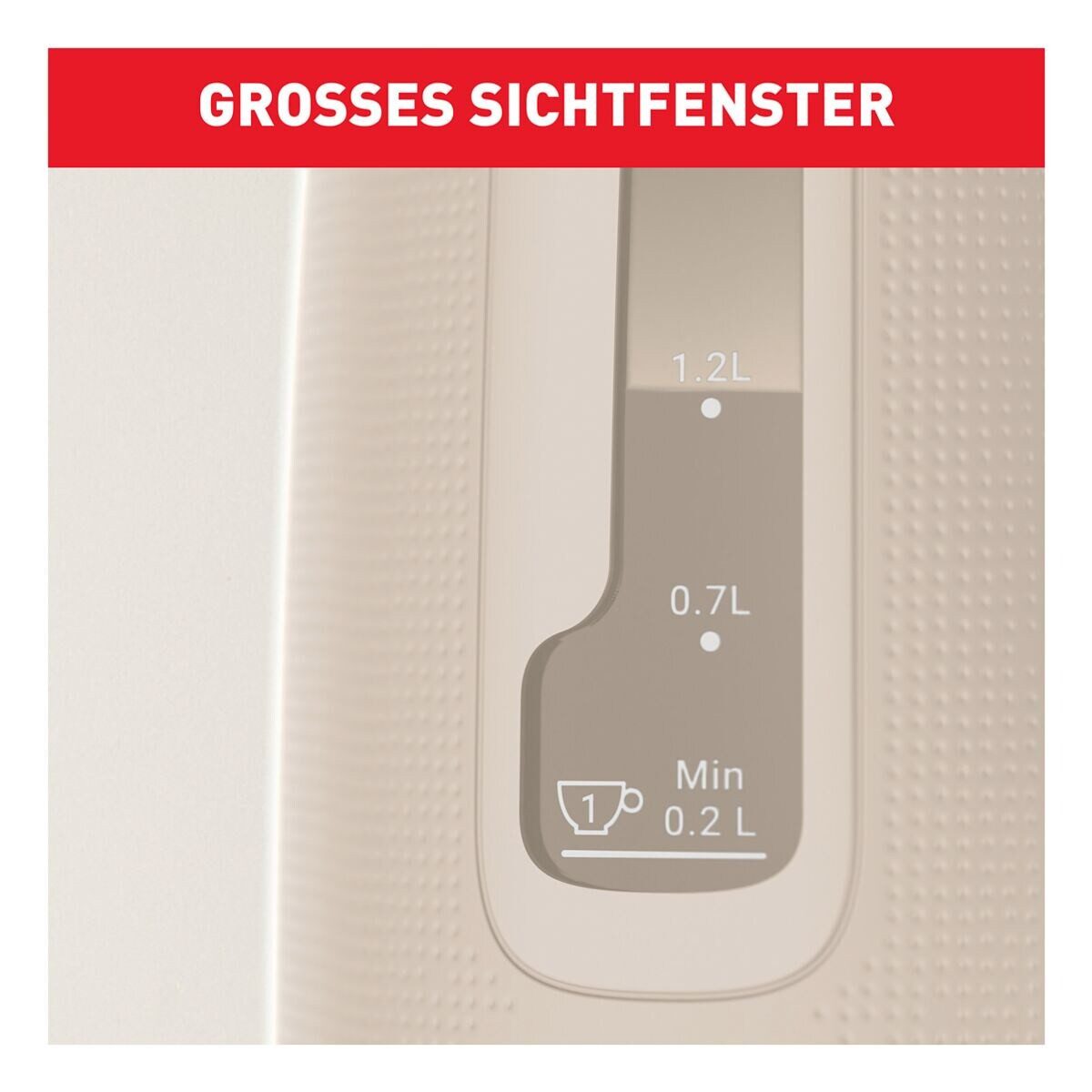 Tefal Wasserkocher Morning, 1.7 l, 2400 W, 1,7 Liter, 2400 W
