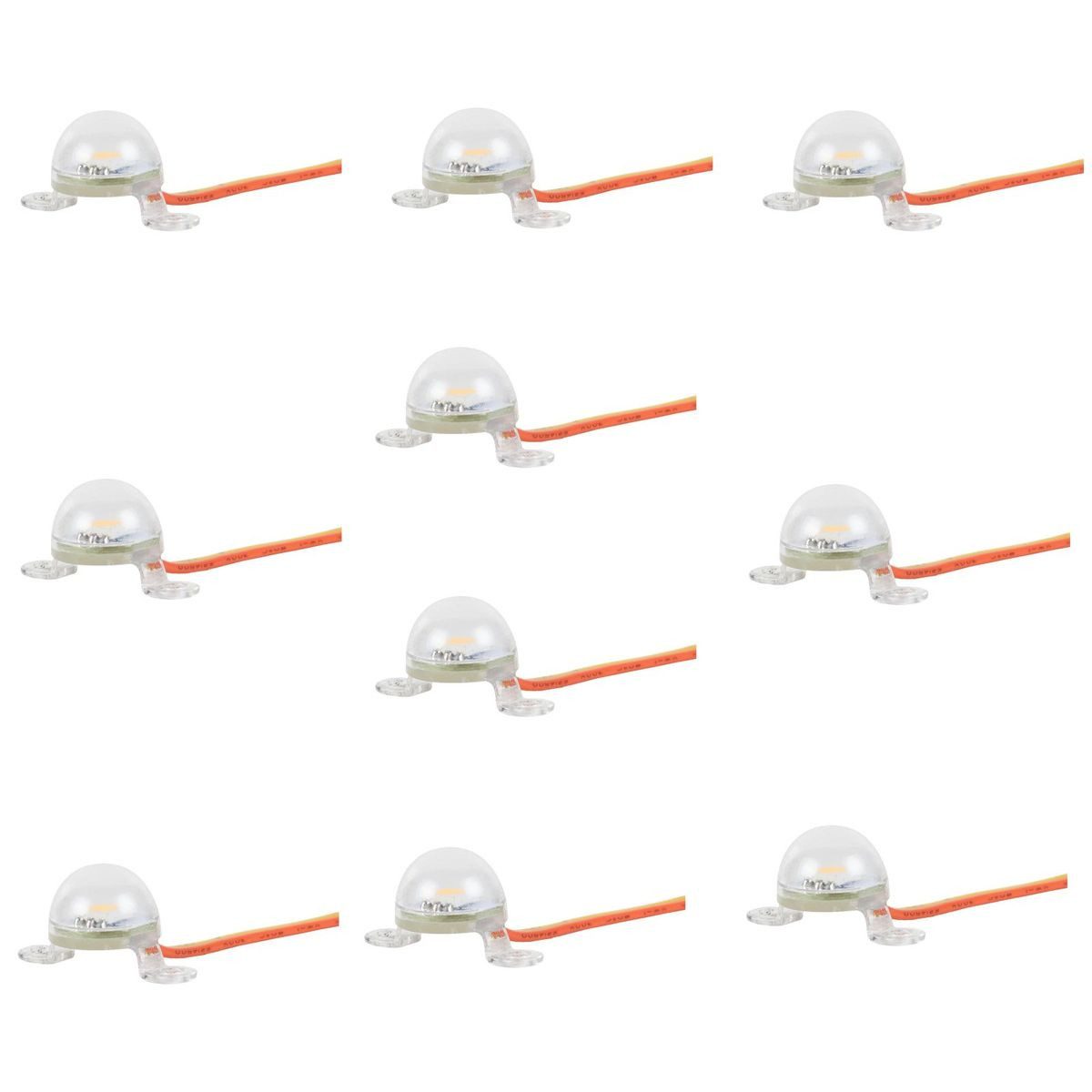 Faller Modelleisenbahn-Gebäude Faller 180667 LED Beleuchtungssockel 10er Set