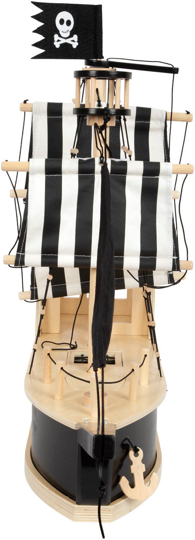 Small Foot Spielzeug-Schiff Piratenschiff, aus Holz