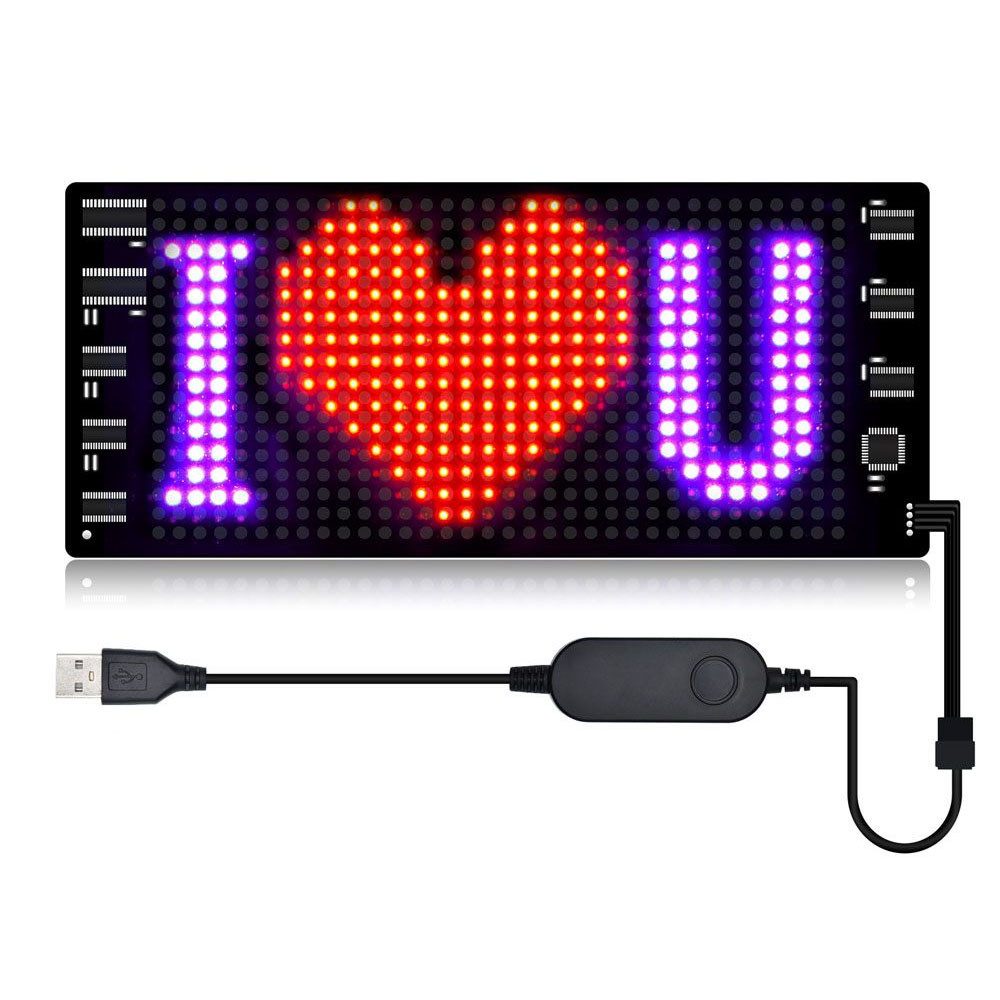 Hinweisschild Flexible USB RGB LED Anzeige Board Anzeigetafel