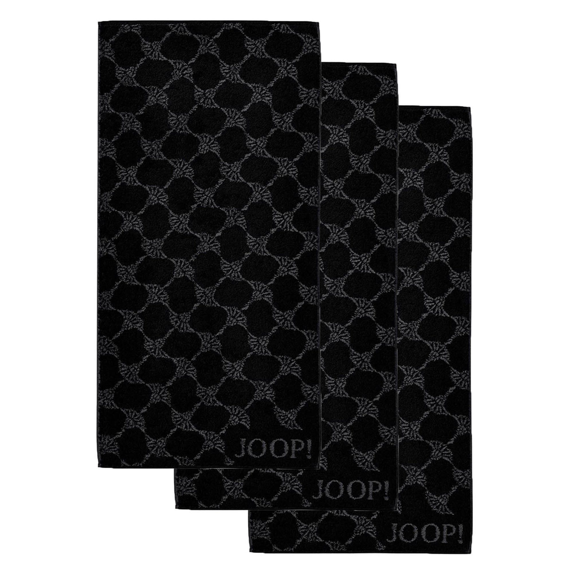JOOP! Handtuch Unisex Handtuch 3er Pack Baumwolle, Frottier (Packung, 3-St)