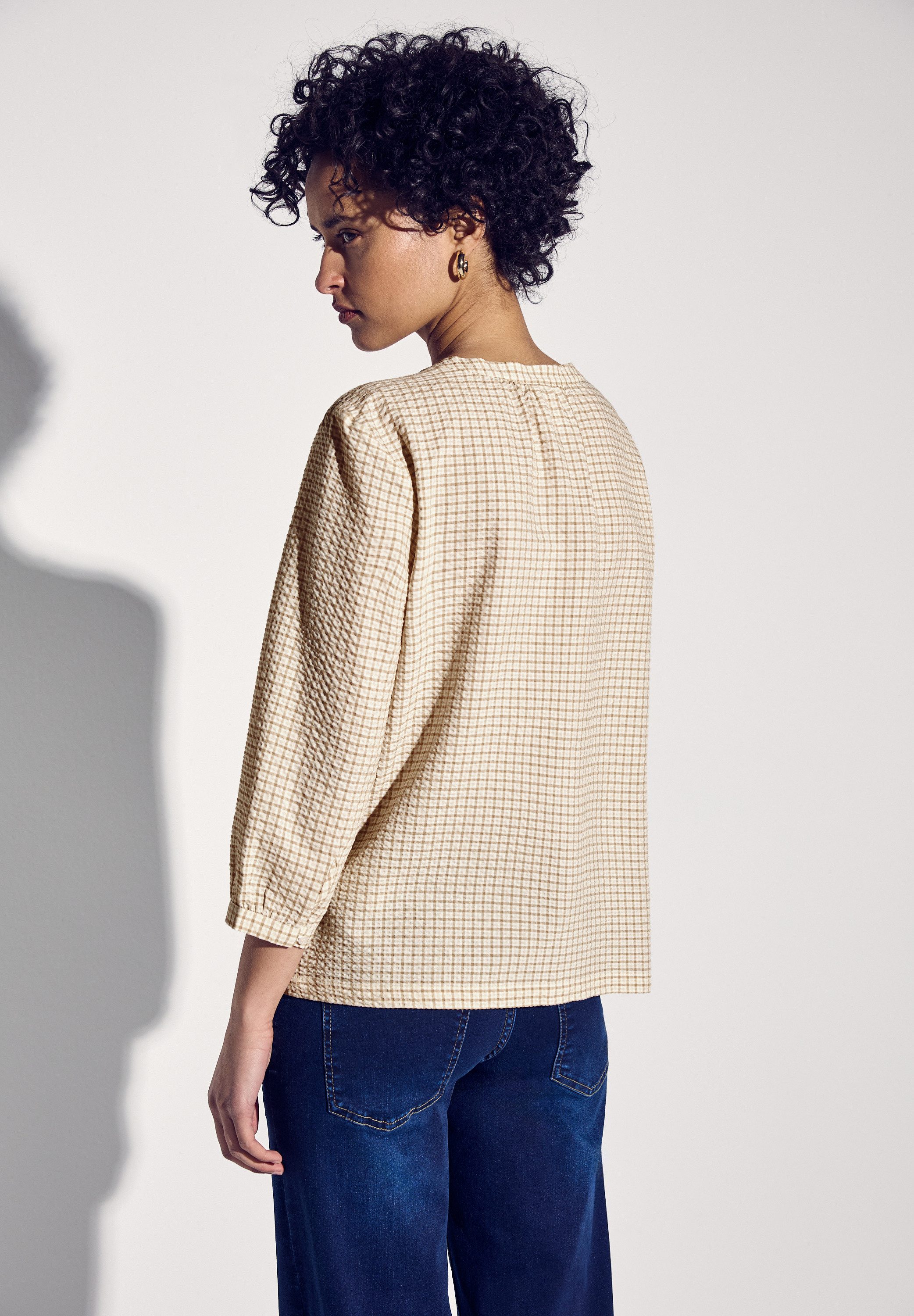 STREET ONE Klassische Bluse mit 3/4 günstig online kaufen