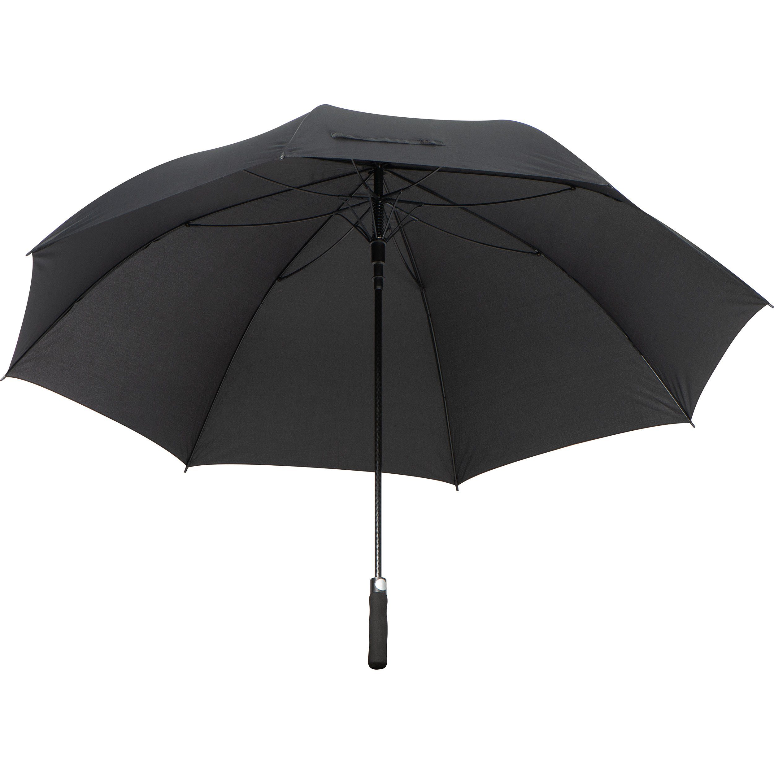Stockregenschirm Automatik-Regenschirm XXL / Farbe: schwarz