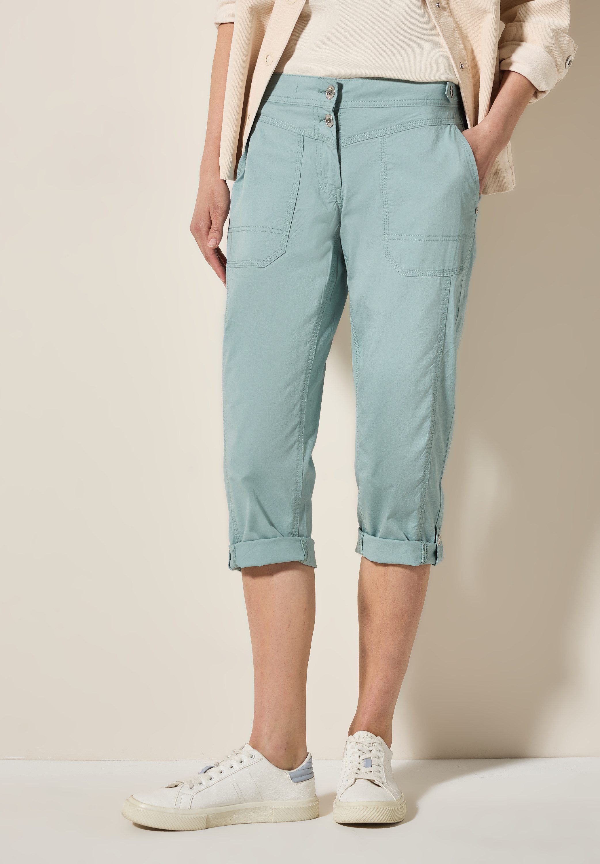 Cecil 3/4-Hose, aus Baumwolle mit Stretchanteil günstig online kaufen