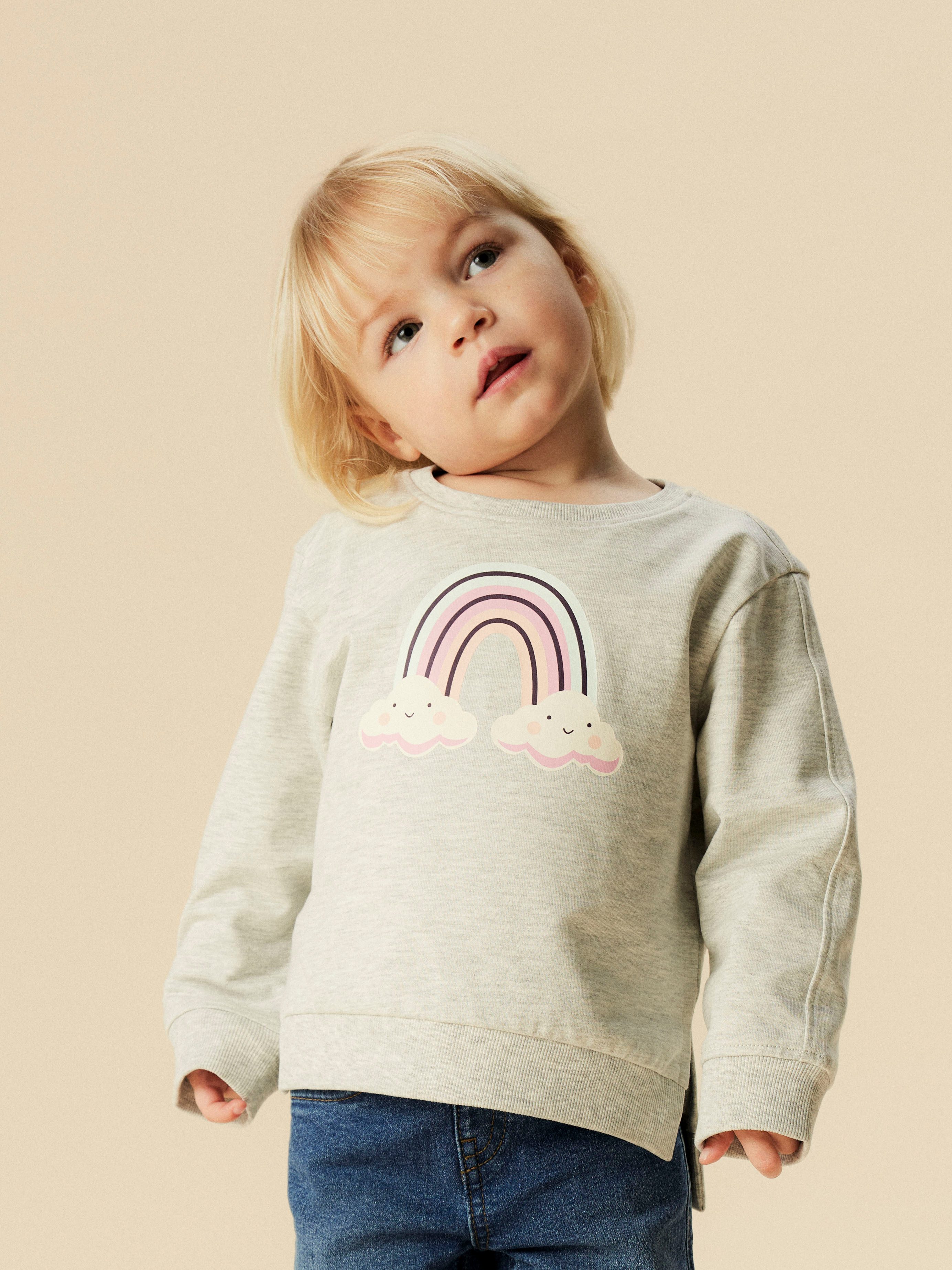 Name It Sweatshirt NMFBISSINE LS NREG SWE UNB BOX PB
