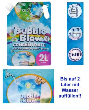 Bubble-Store Seifenblasenspielzeug 3x Nachfüllbeutel je 650 ml, Seifenblasenkonzentrat