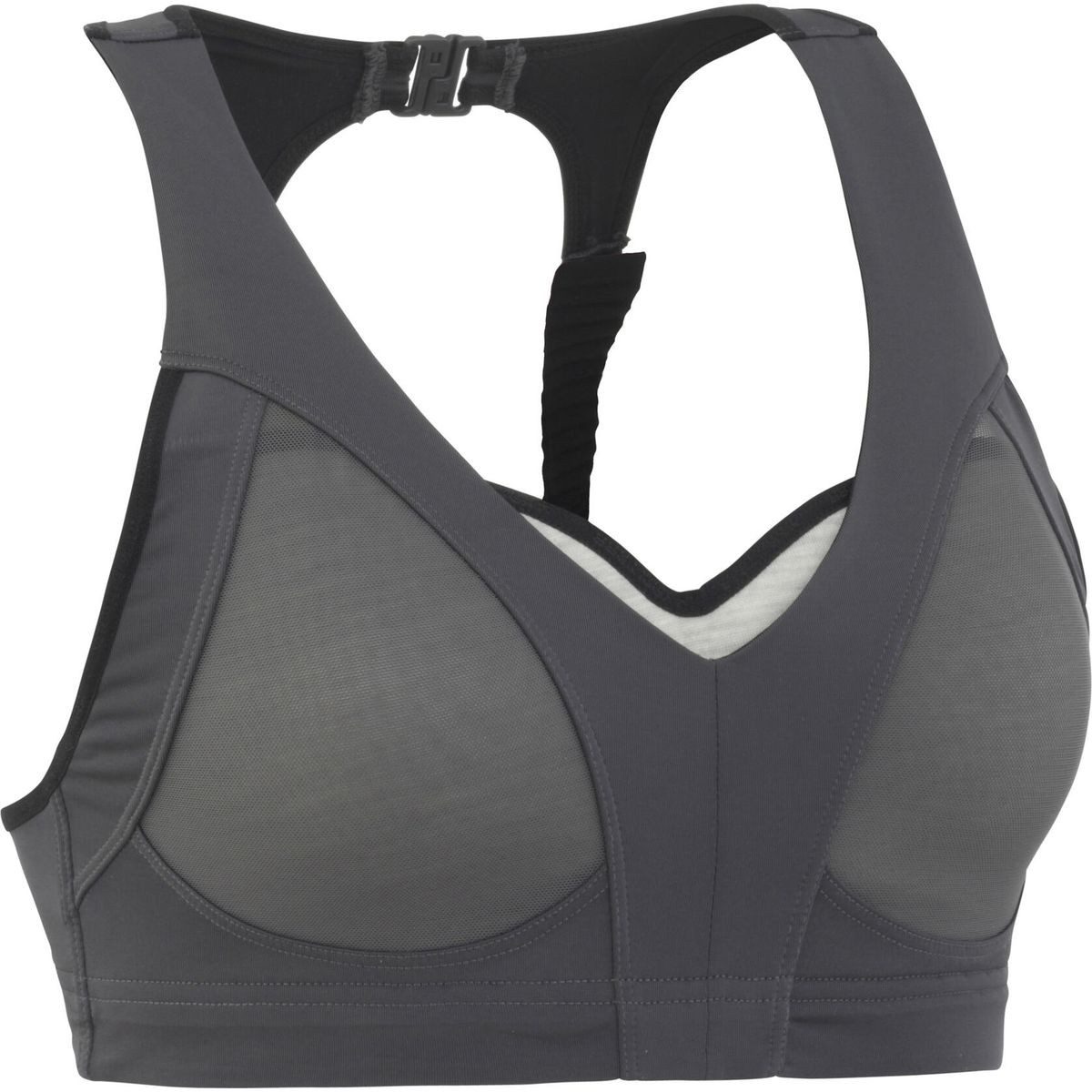 Kari Traa Layershirt Driva Sport-BH für Damen mit Wollfutter, geformten Cups und verstellbaren