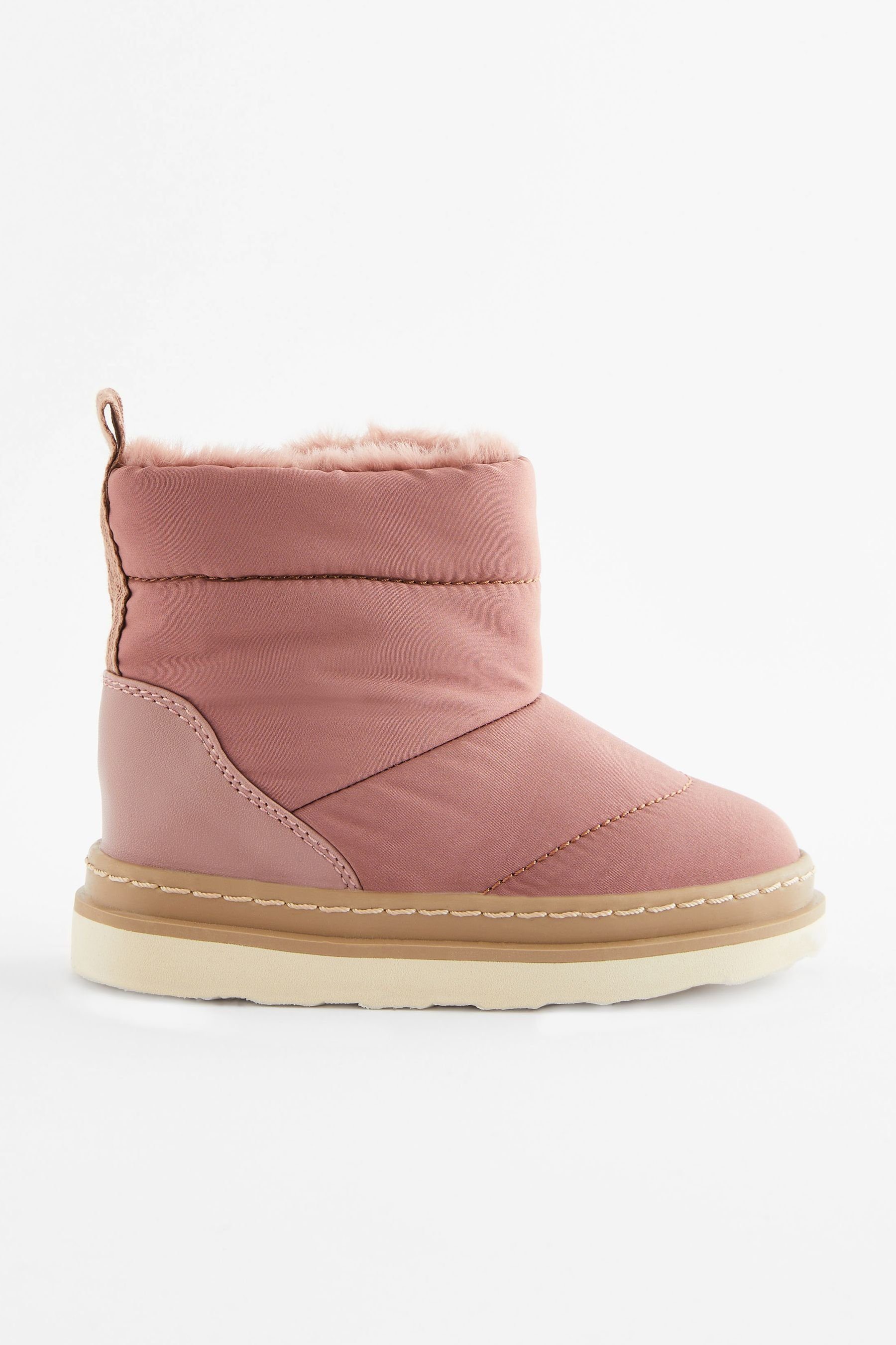 Next Stepp-Stiefel Winterstiefelette (1-tlg) Fig Pink