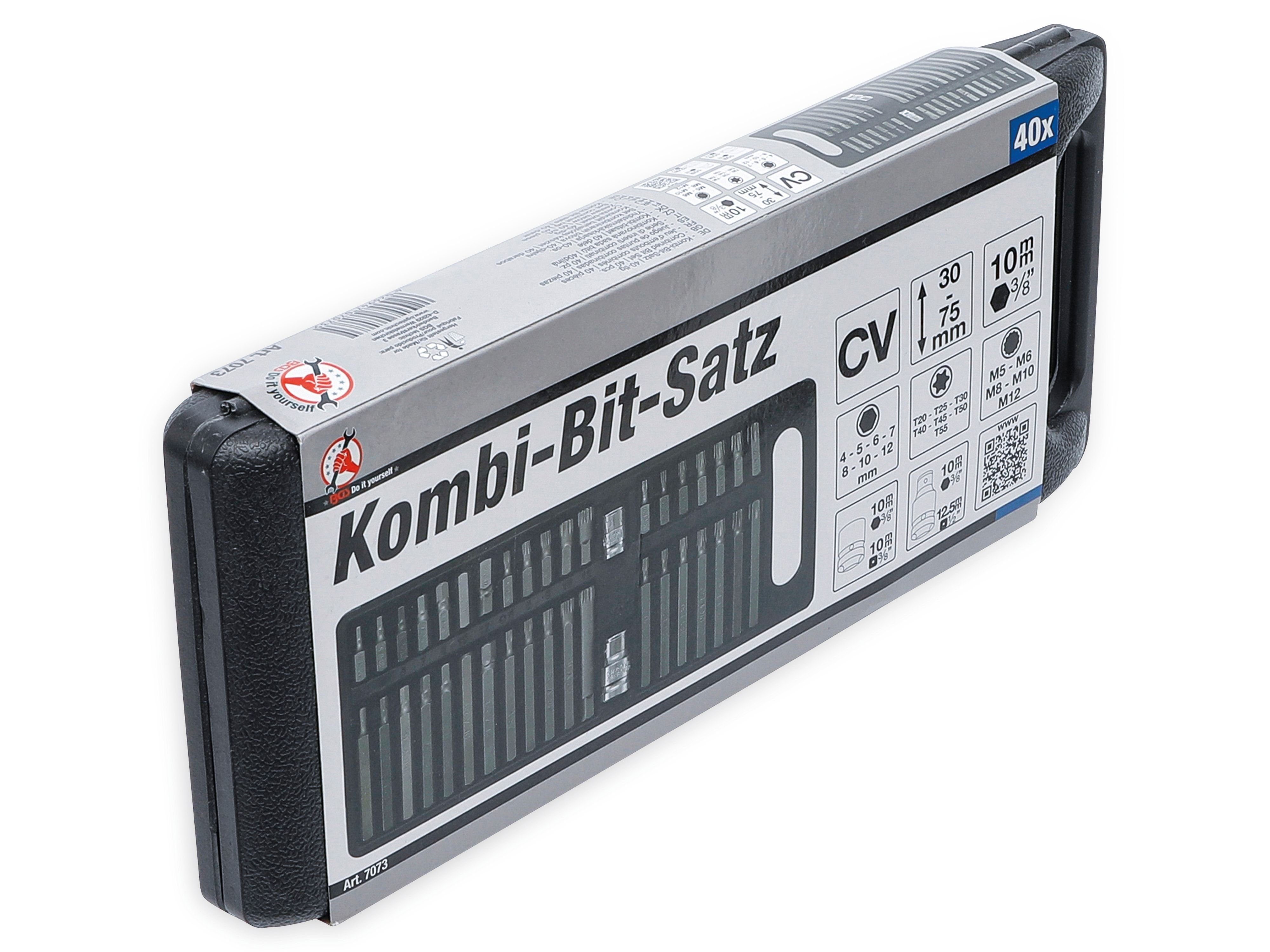 Bohrer- BGS Kombi-Bit-Satz, technic BGS und Bitset DIY TECHNIC 40-tlg.