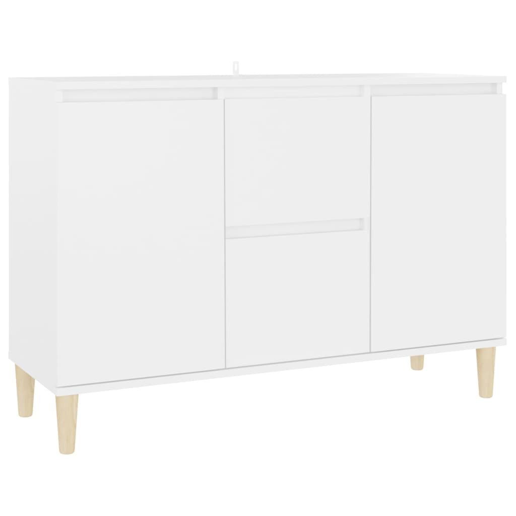 Sideboard Sideboard Weiß 103,5x35x70 cm Spanplatte