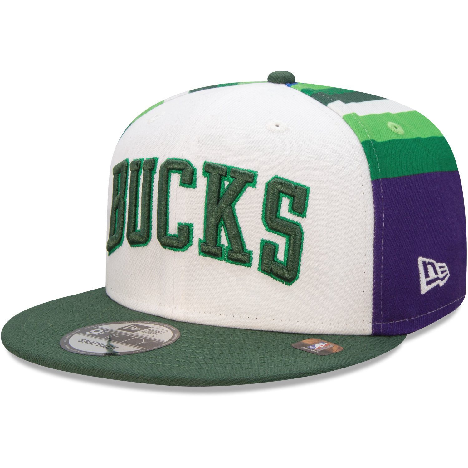 New Era Snapback Cap 9Fifty NBA AUTHENTICS CITY official Milwaukee Bucks | Snapback Caps