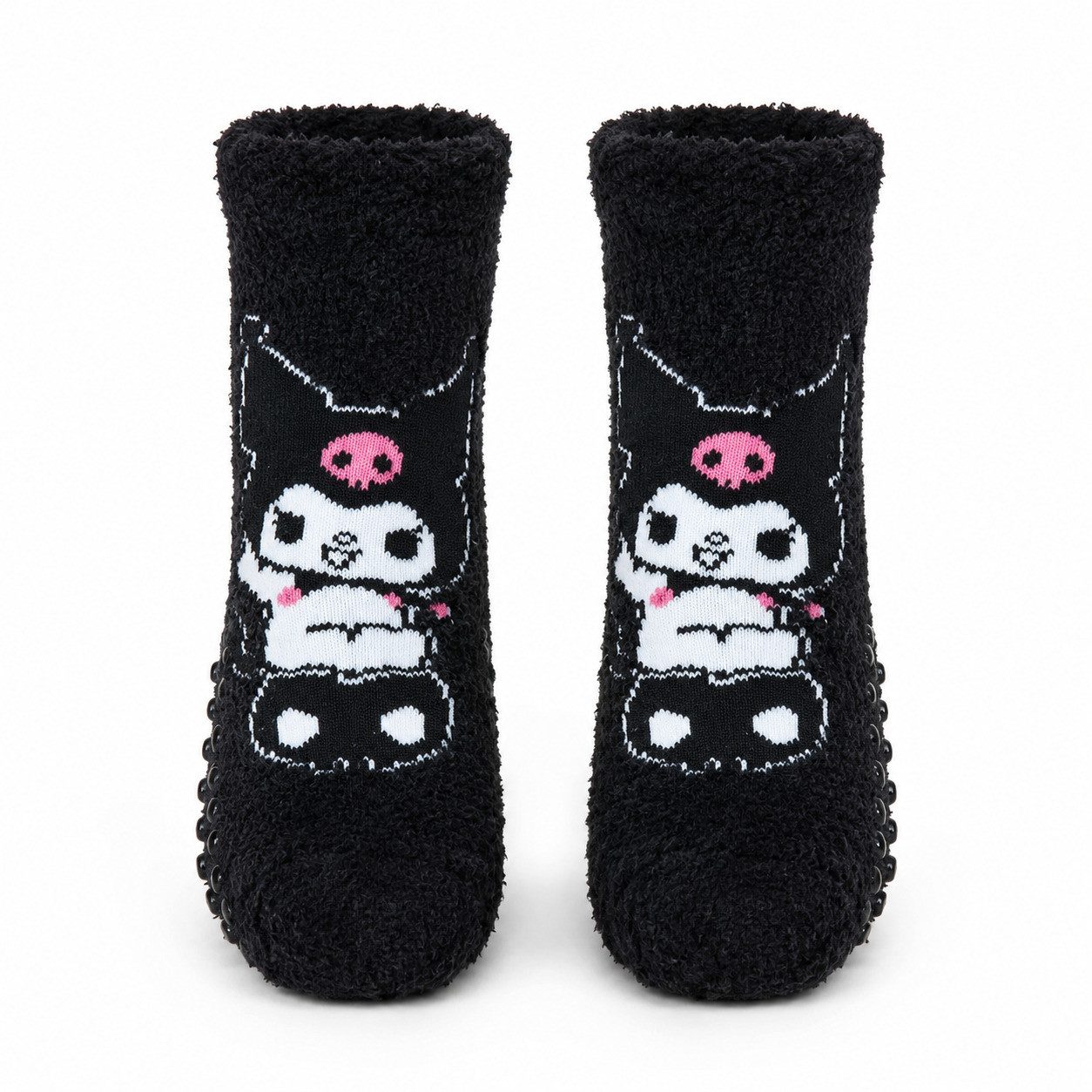 Hello Kitty Socken Hello Kitty Kuromi Kinder antirutsch Socken 2er Pack Gr. 23 bis 34