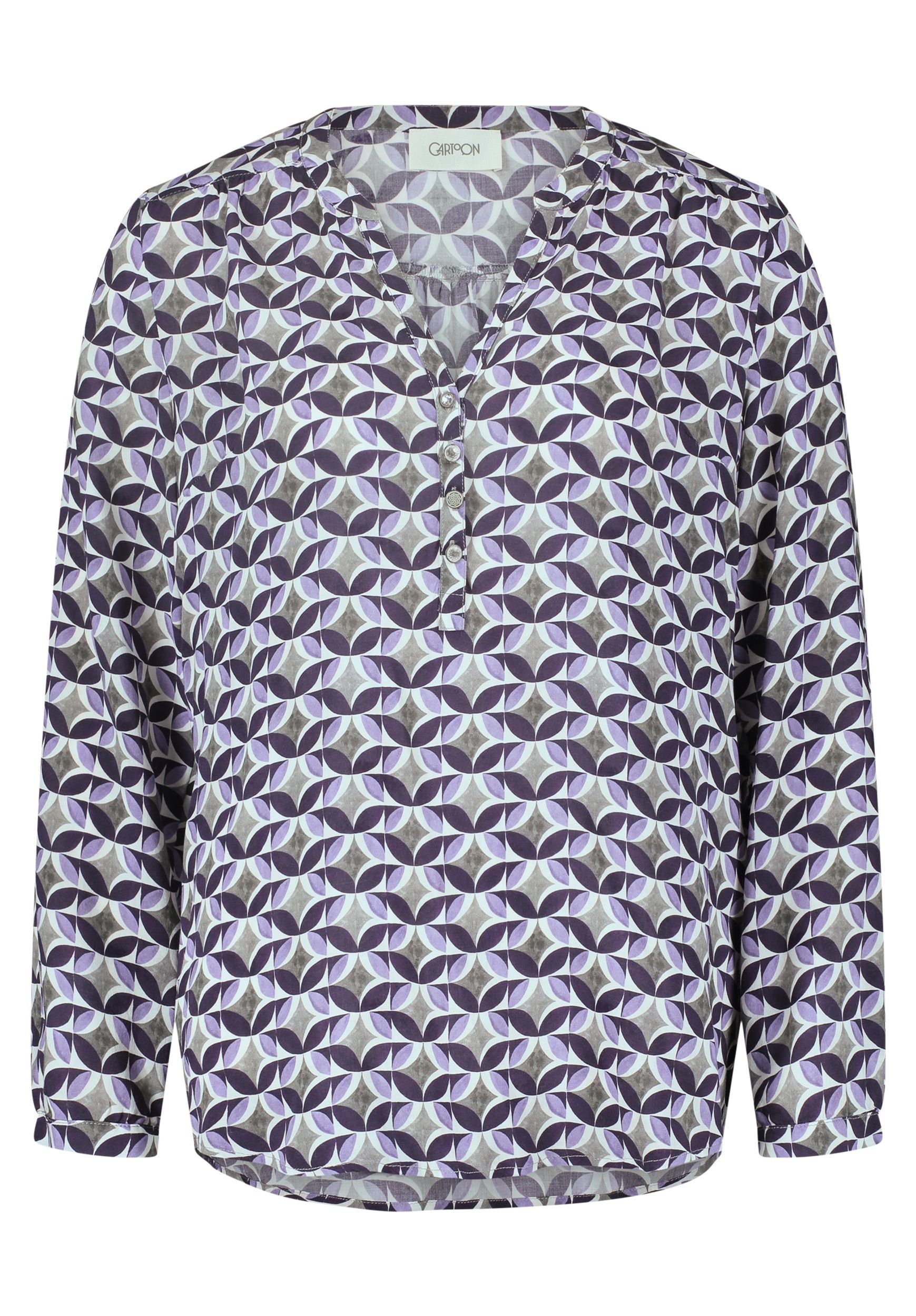 Druckbluse Casual-Bluse