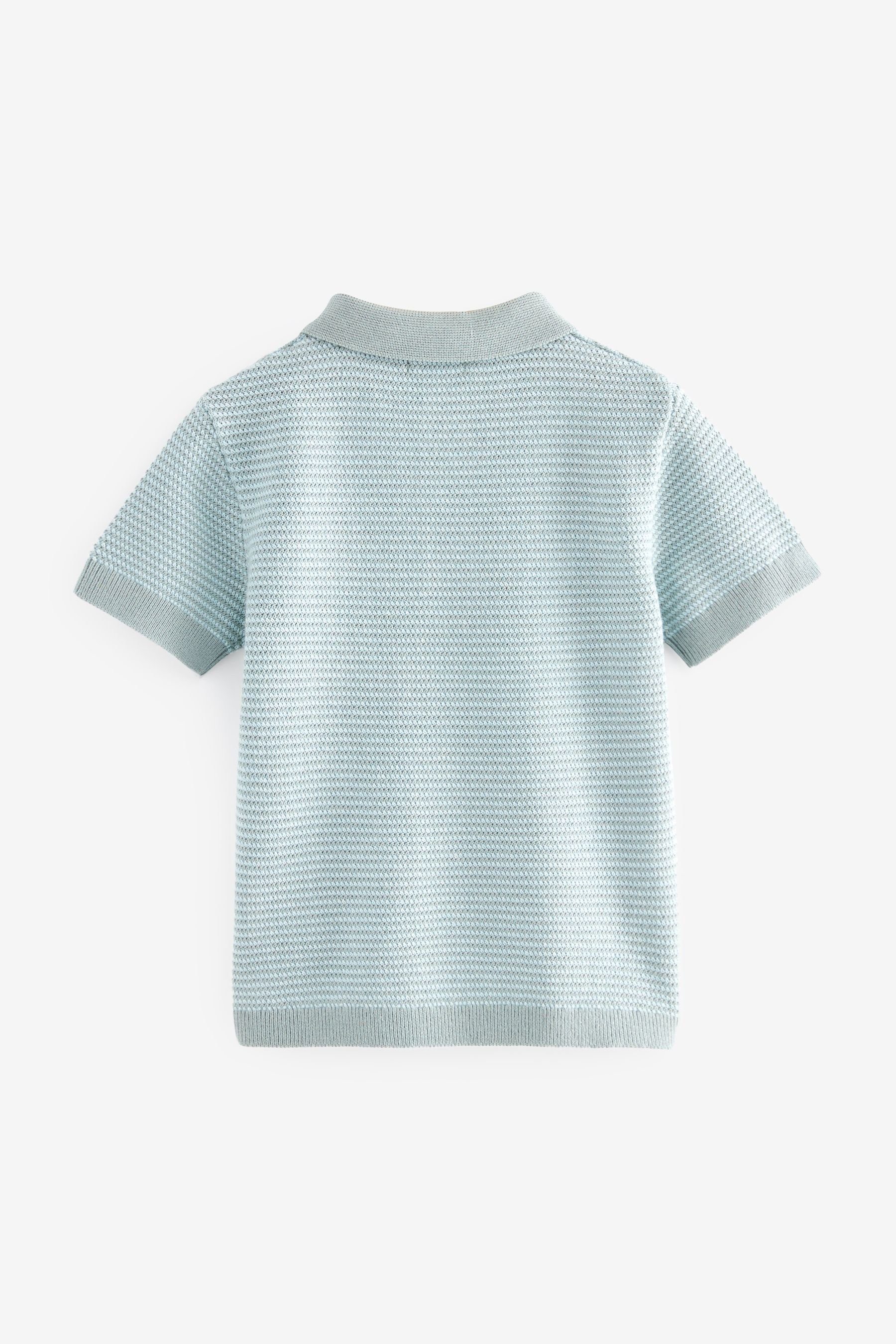 Next Polokragenpullover Kurzärmeliges, zweifarbiges Poloshirt (1-tlg) günstig online kaufen