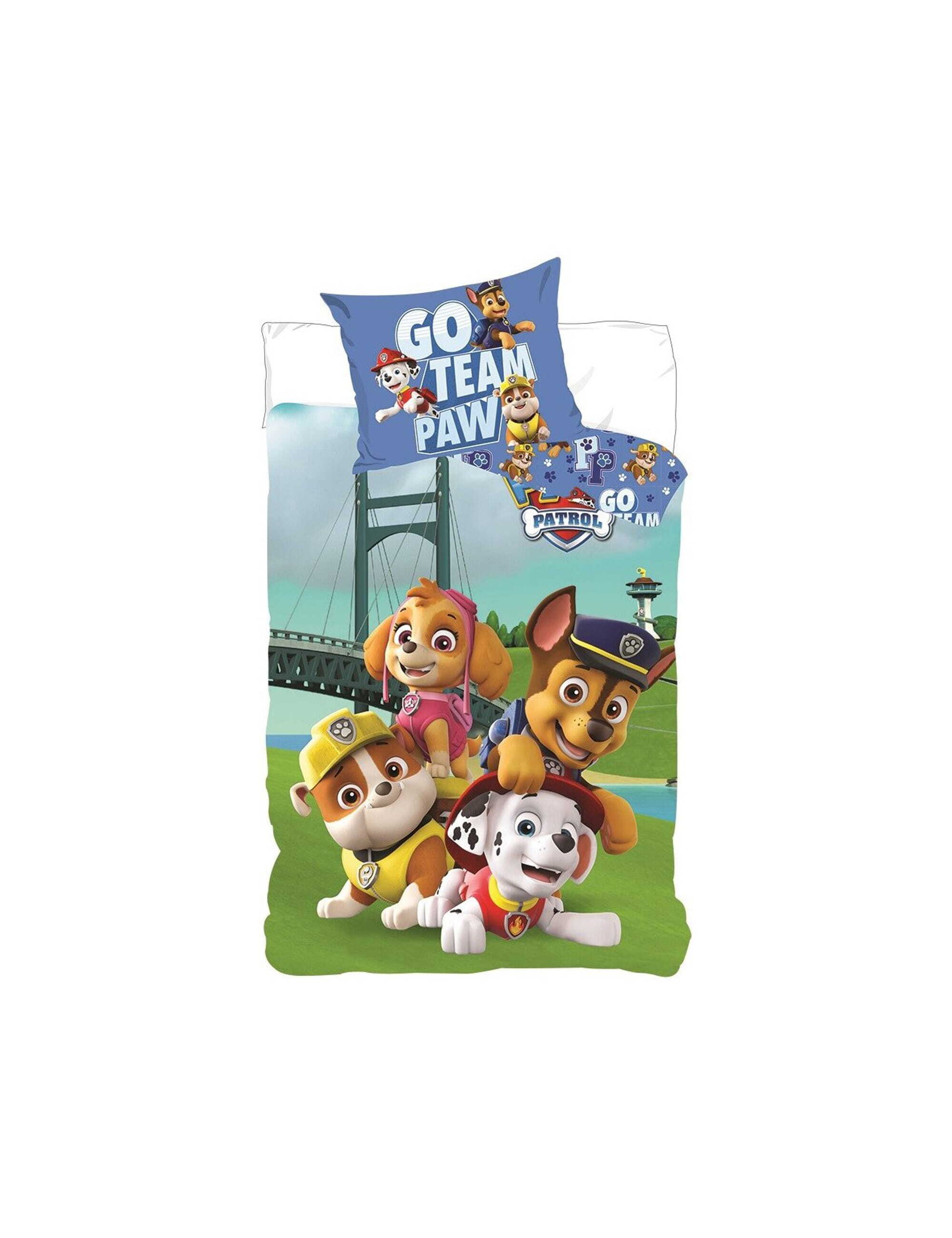 PAW PATROL Kinderbettwäsche Bettwäsche Paw Patrol, 1 teilig