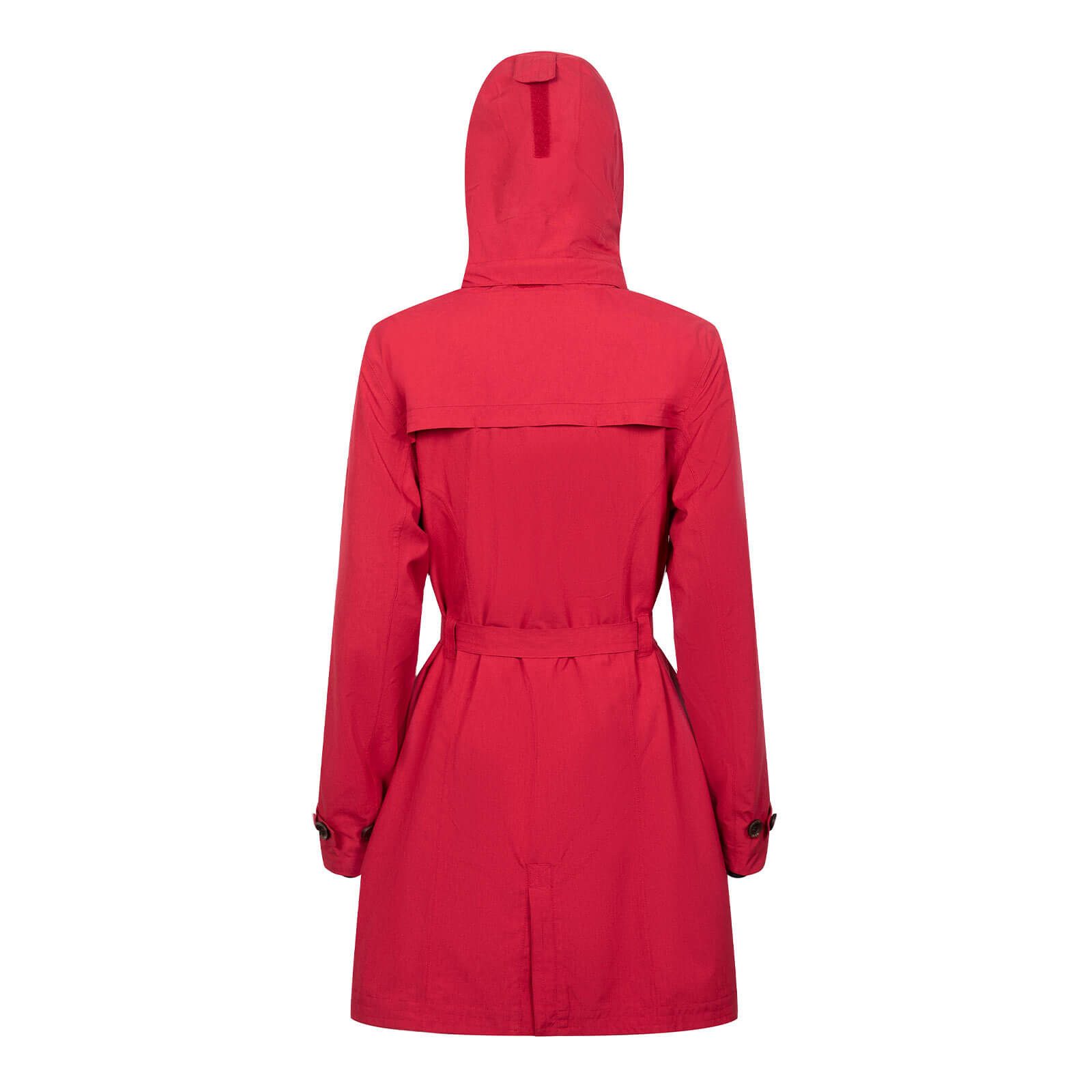 Blue Wave Funktionsmantel Damen Funktions-Trenchcoat Jennifer - Regenjacke Wasserdicht Winddicht Wassersäule 10000 mm, Verschweißte Nähte, Atmungsaktiv, Mesh-Fu – Bild 3 von 5