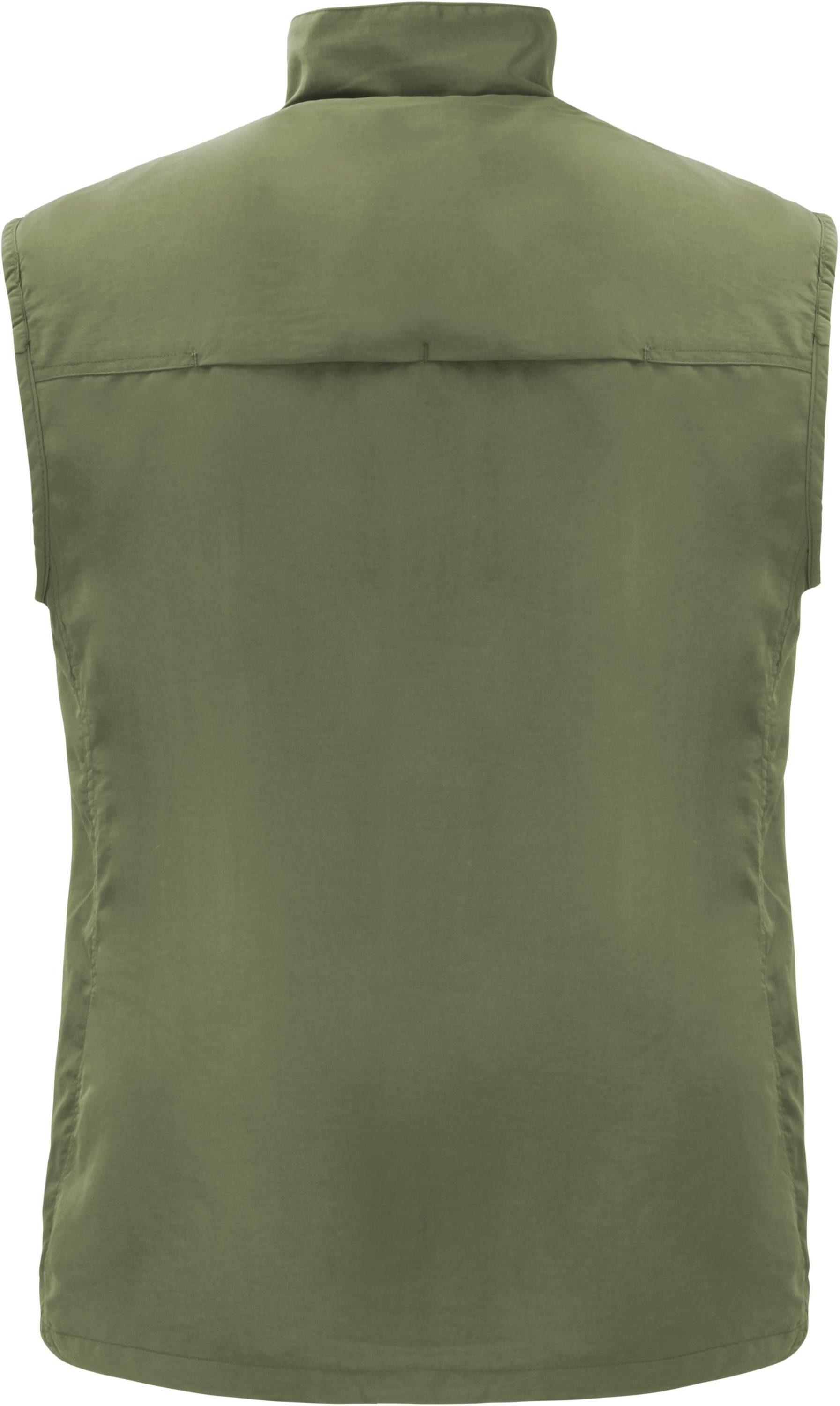 normani Funktionsweste Herren Outdoor Weste Deer leichte Sommerweste mit Sonnenschutzfaktor 50+ - Insgesamt 10 Taschen