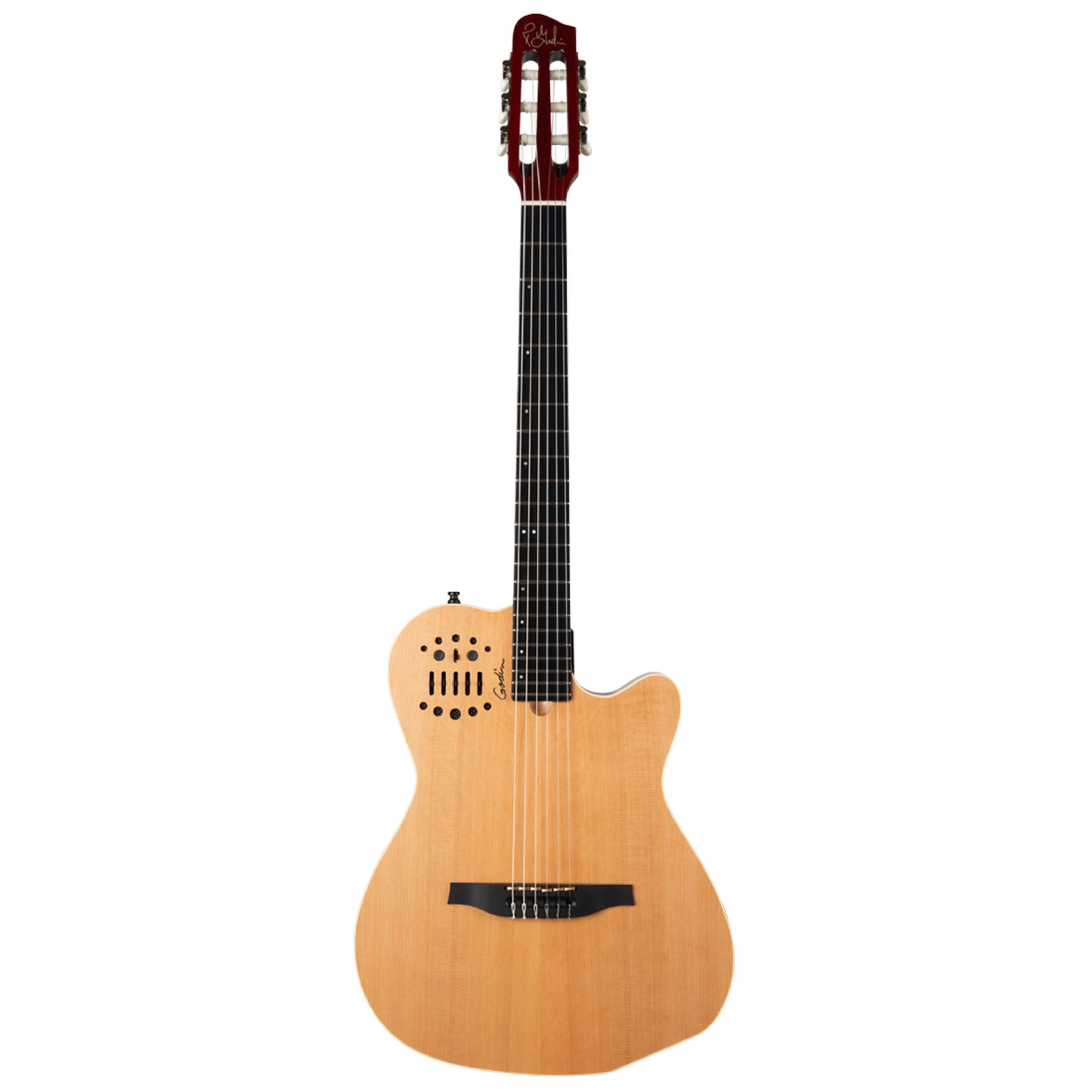 Godin Konzertgitarre, ACS-SA Slim Nylon NT SG Natural Semigloss- Finish, Классические гитары, 4/4 Классические гитары, ACS Slim Nylon Natural Semi Gloss - 4/4 Konzertgitarre