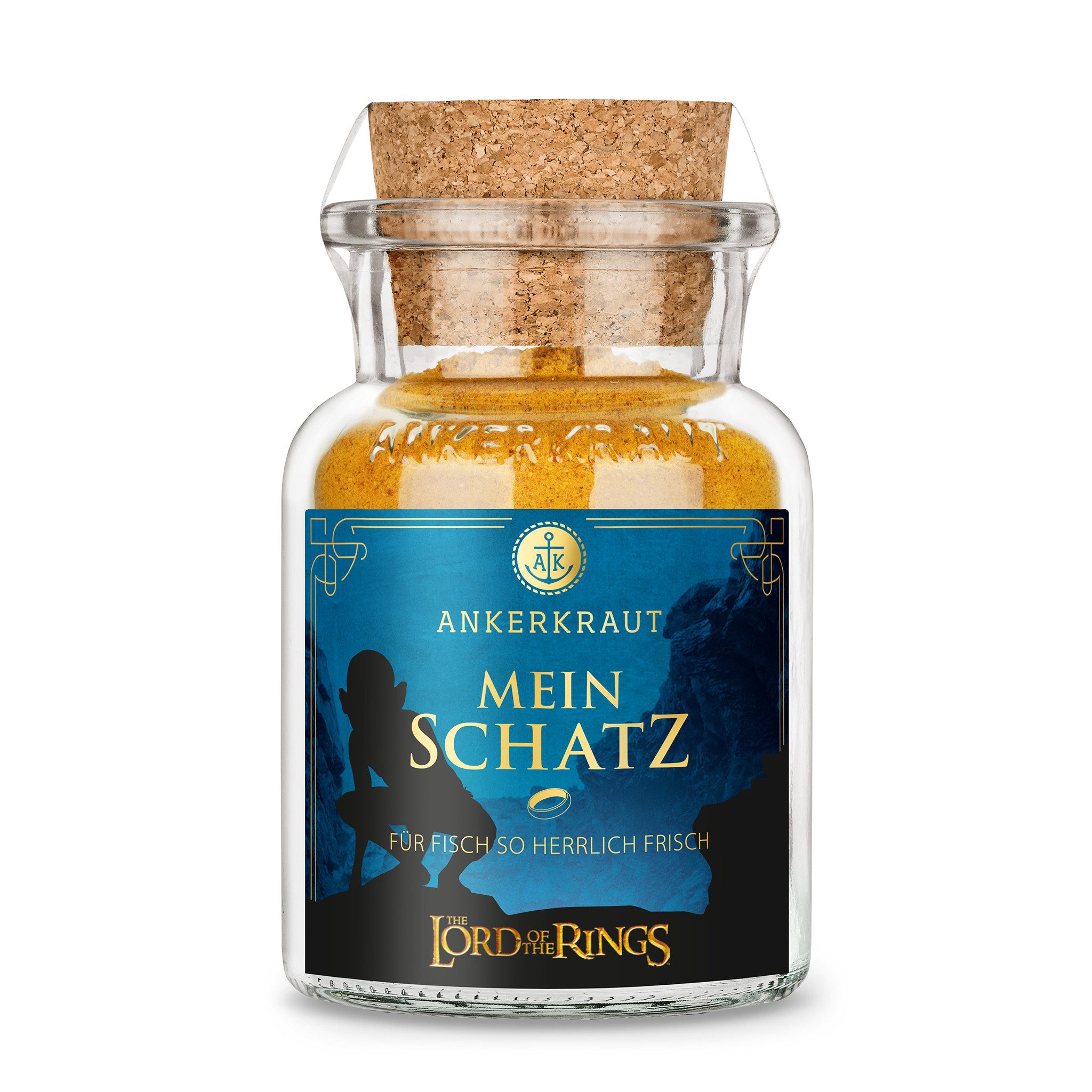 Ankerkraut Gewürz Mein Schatz (Der Herr der Ringe), 60g im Korkenglas, Ankerkraut Curry - Ankerkraut Lizenz