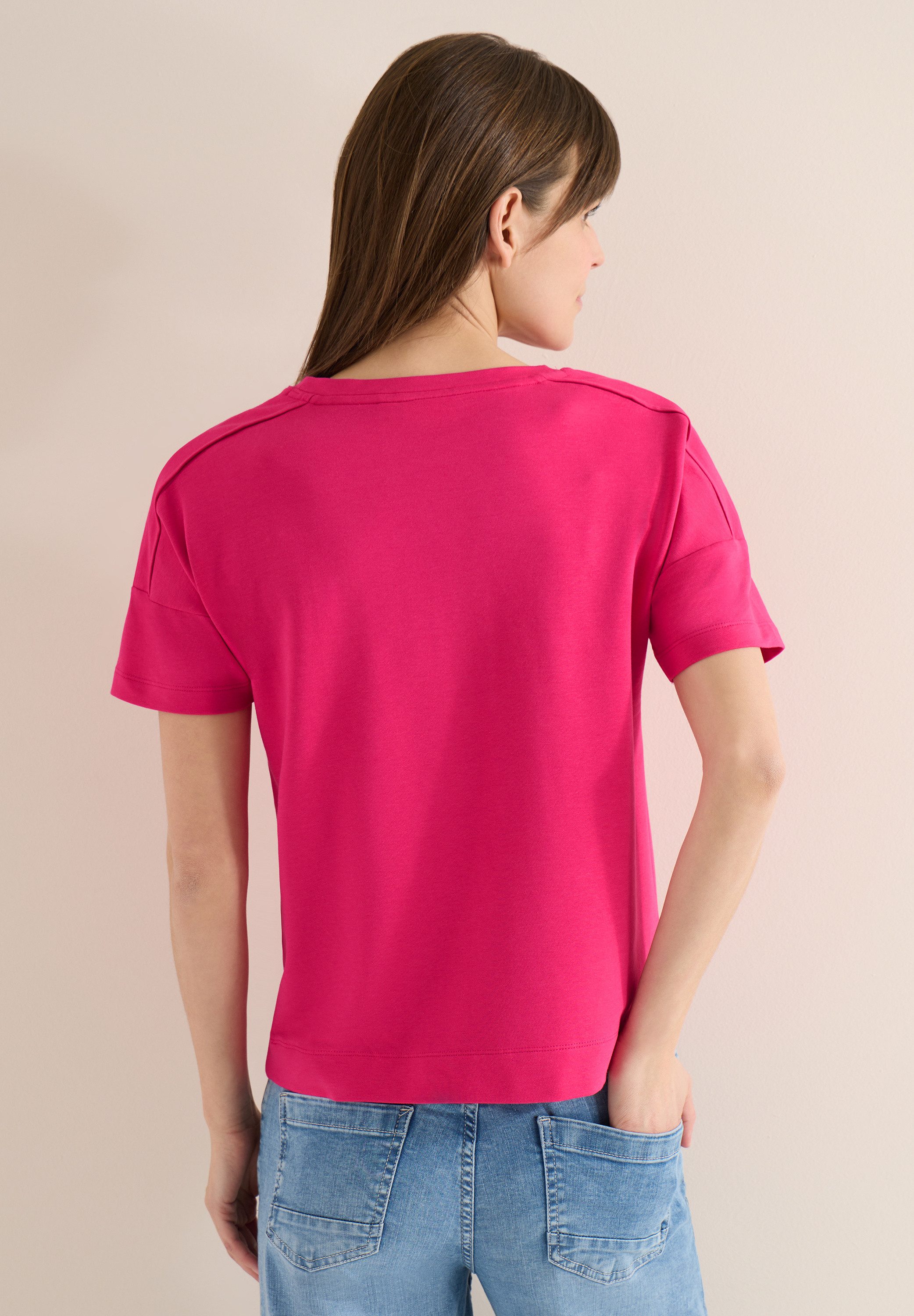 CECIL T-Shirt im soften Baumwoll-Mix