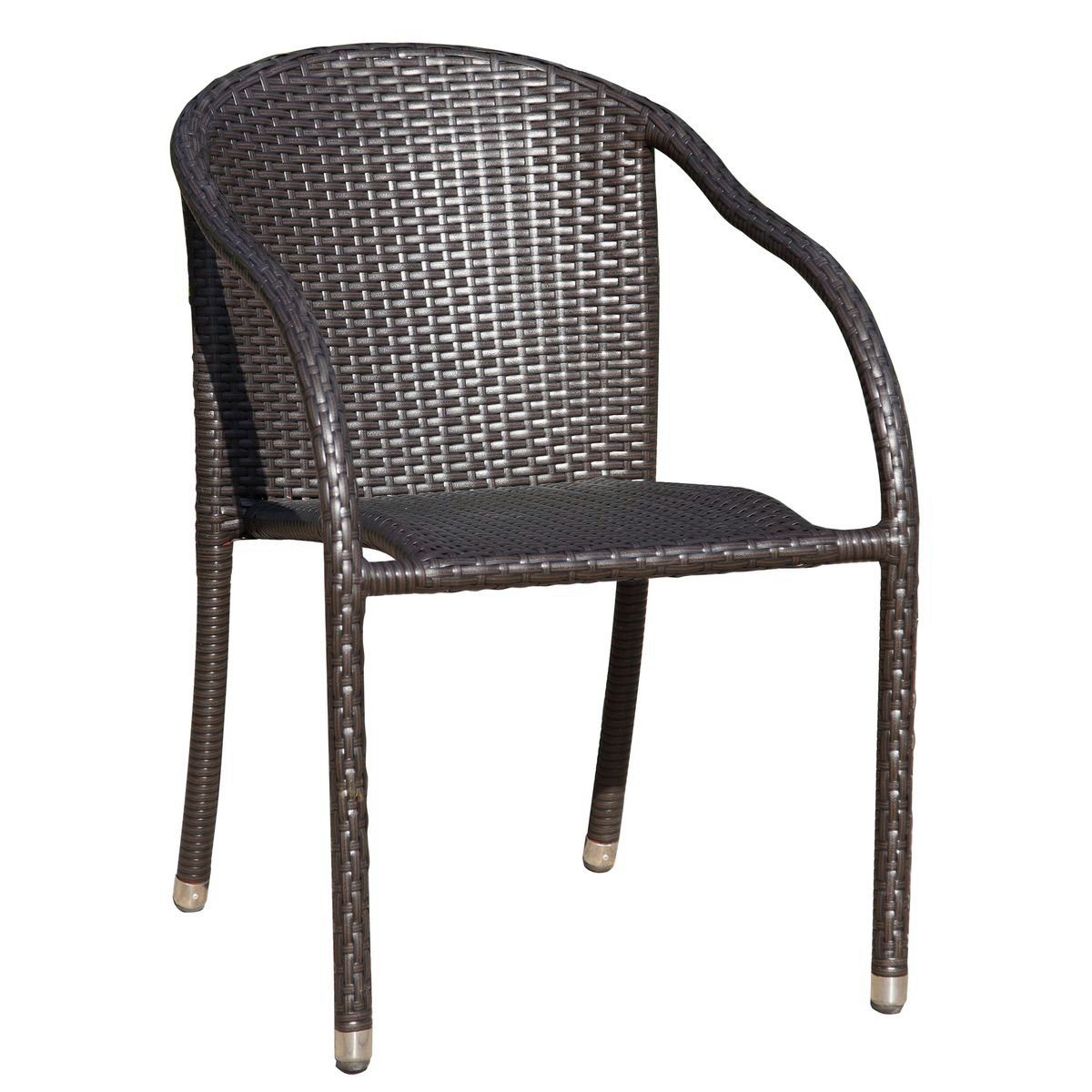 Gravidus Gartenstuhl 2er Set Stapelstuhl Garten Balkon stapelbar