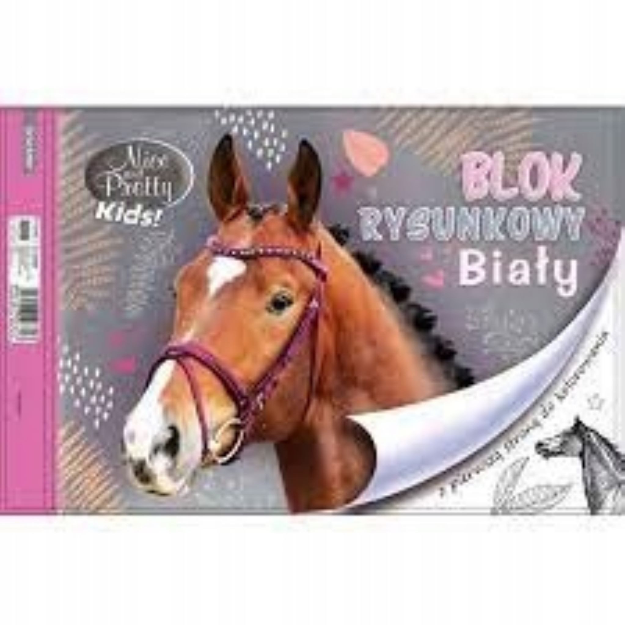 Festivalartikel Zeichenblock Hochwertiger weißer A4 Zeichenblock, 20 Blatt, erste Seite