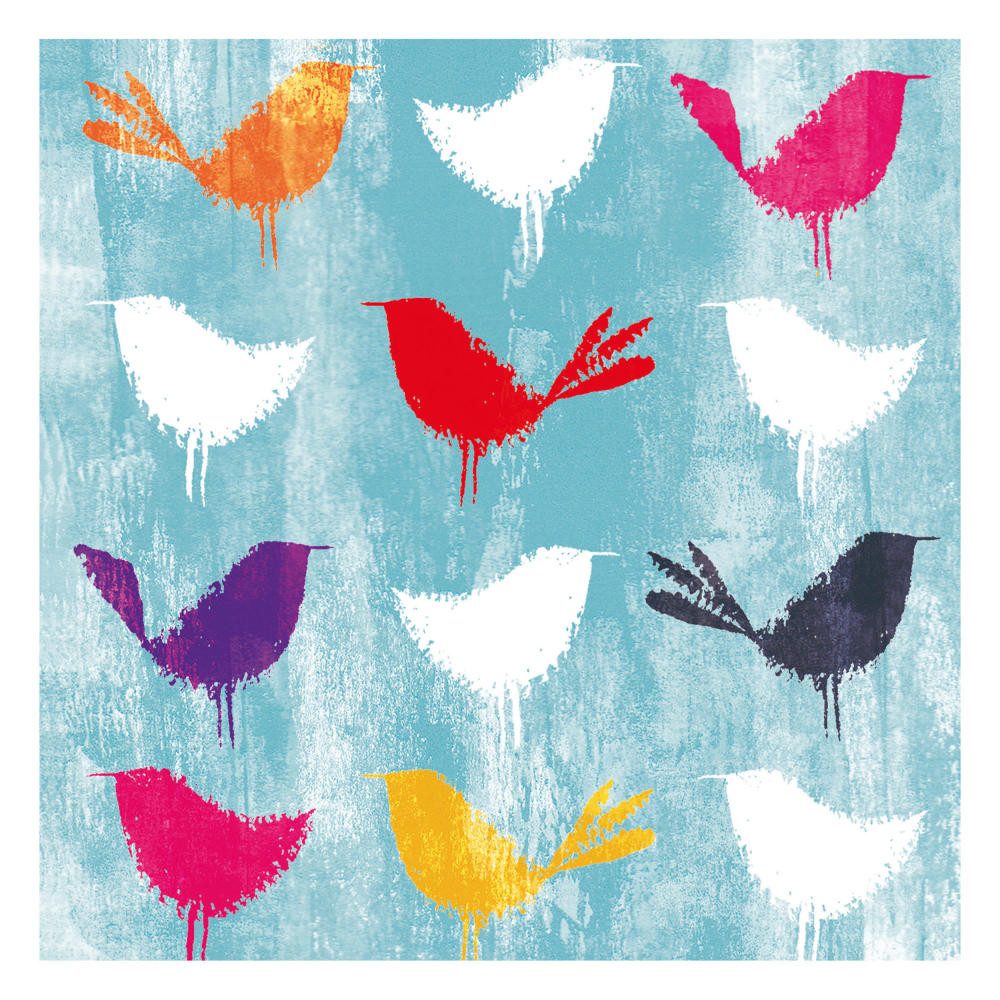Sniff Papierserviette Paper Birds 20 Stück