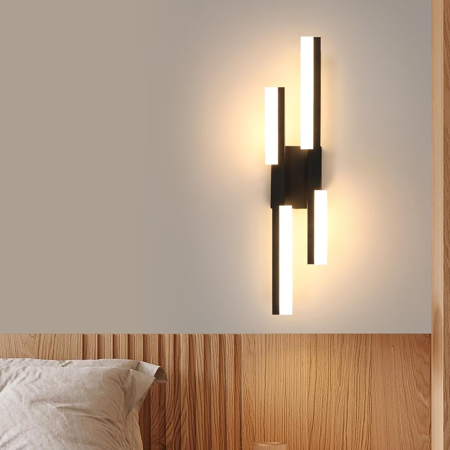 Goeco Wandleuchte Schlichte Wandleuchte, Acryl-LED-Wandleuchte, 40×10×5 günstig online kaufen