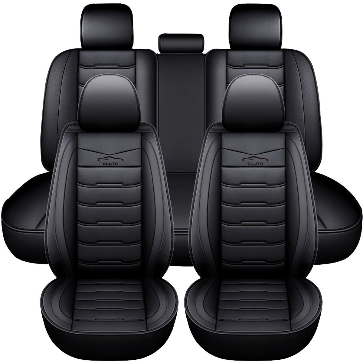 Passform Sitzbezug aus Stoff kompatibel mit VW T6, Einzelsitz