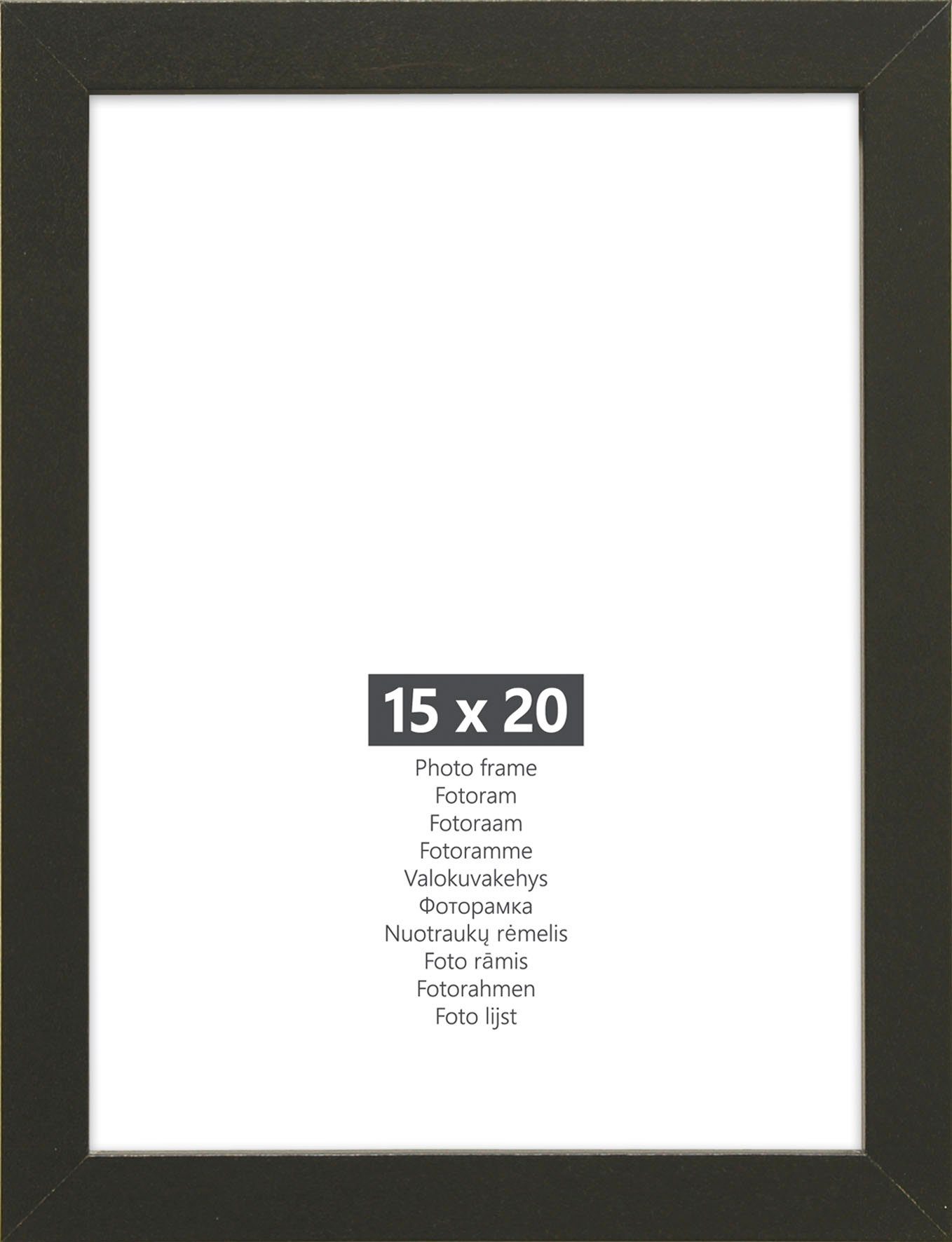 15x20 cm (DIN St), 3x 3x Schwarz (DIN A5) 15er, Bilderrahmen 4x (Set, Bilderrahmen-Set + + 13x18 A4) andas 5x + 21x30 15 10x15