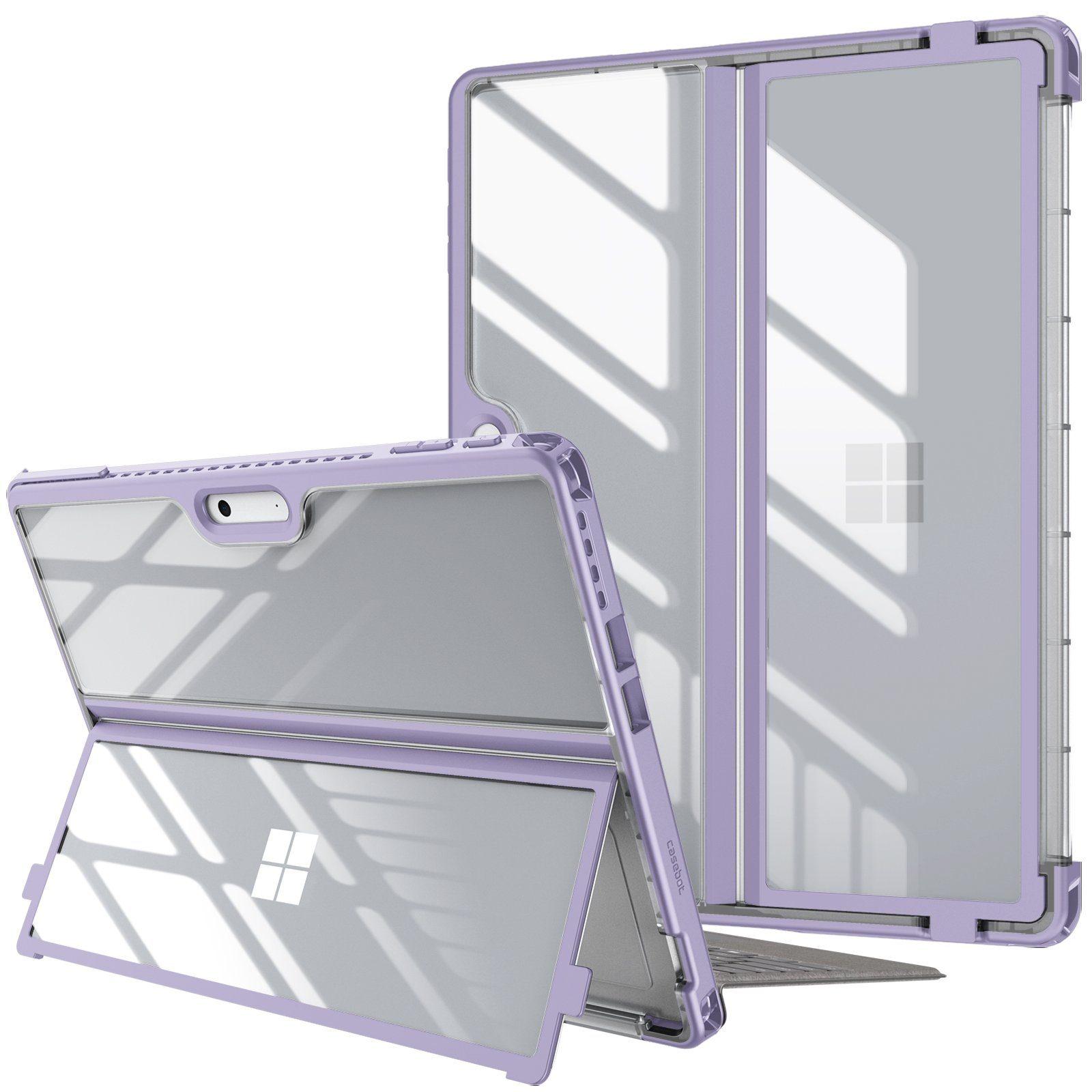 Fintie Tablet-Hülle für Microsoft Surface Pro 11/Pro 10(2024)/Pro 9/Pro 9 5G(2022) 13 Zoll, Stoßfeste Robuste Hülle mit Original Ständer, …