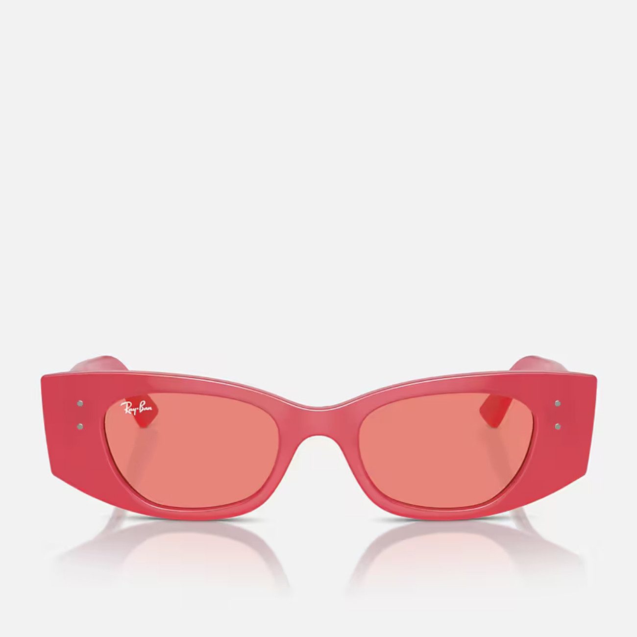 Ray-Ban Sonnenbrille Ray-Ban Kat RB4427 676084 Red Cherry
