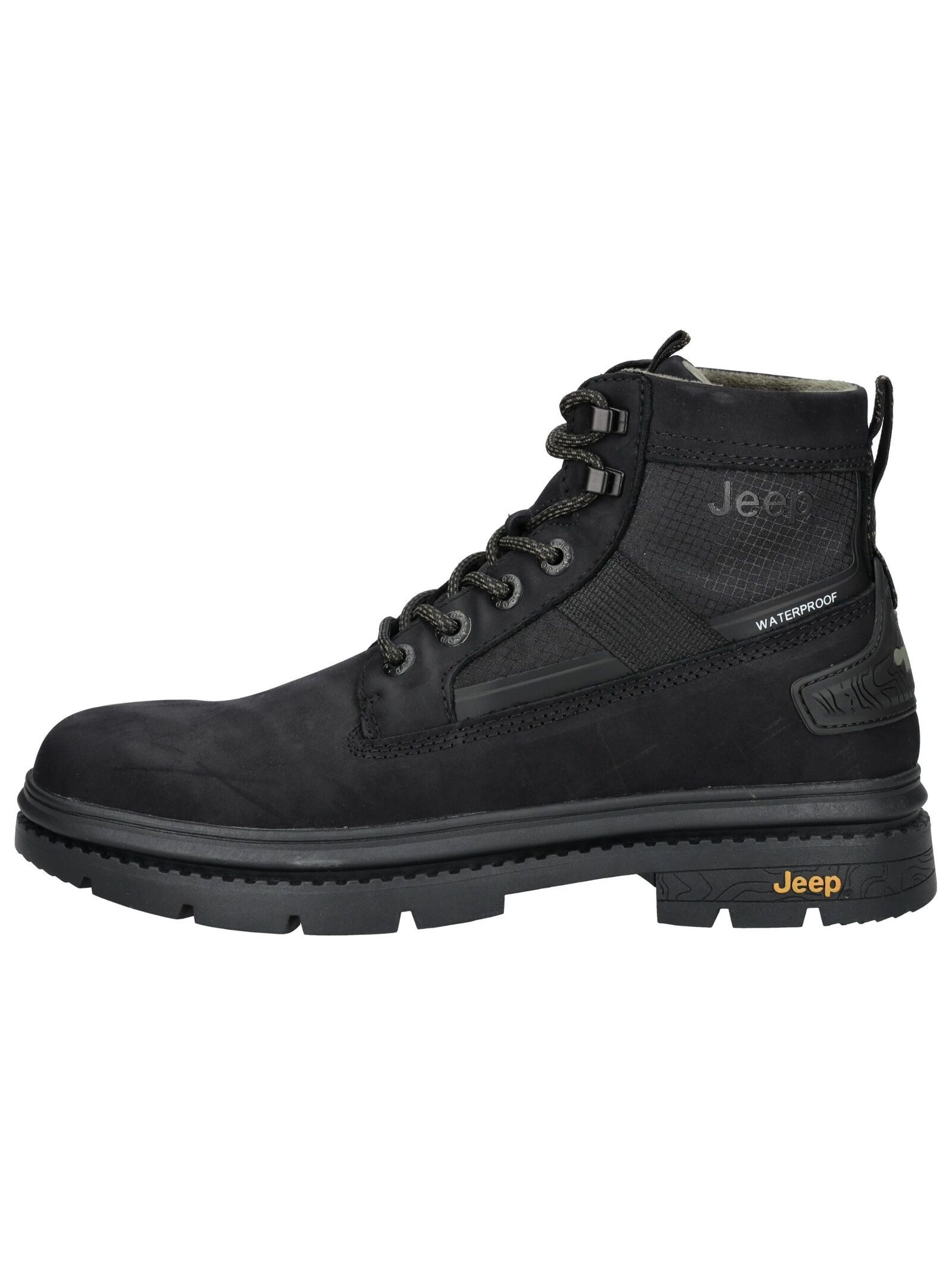 Jeep Jeep Stiefelette Leder/Textil Schnürstiefelette